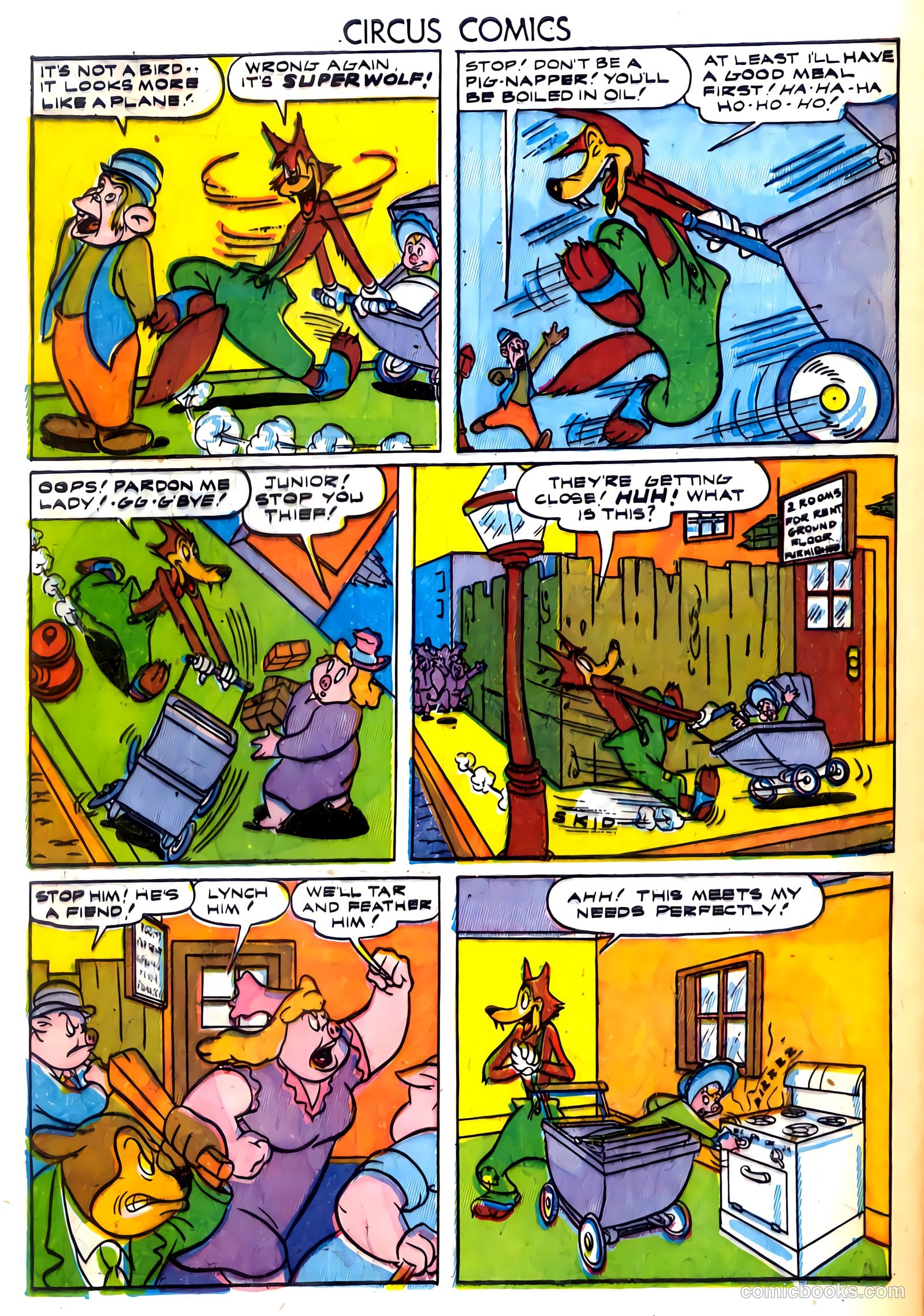Circus Comics #2 — page 32 of 36