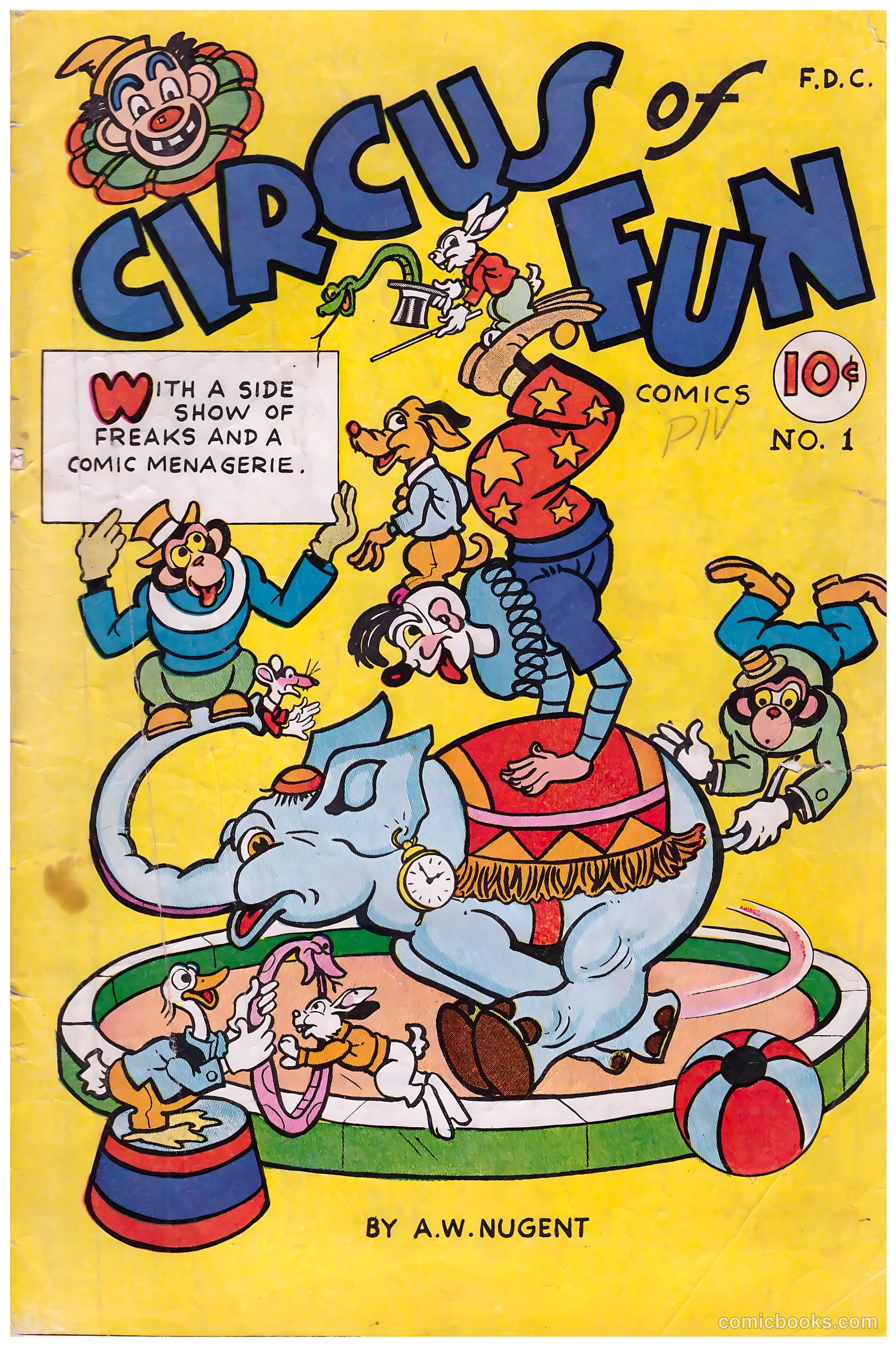 Circus of Fun Comics #1 — page 1 of 36