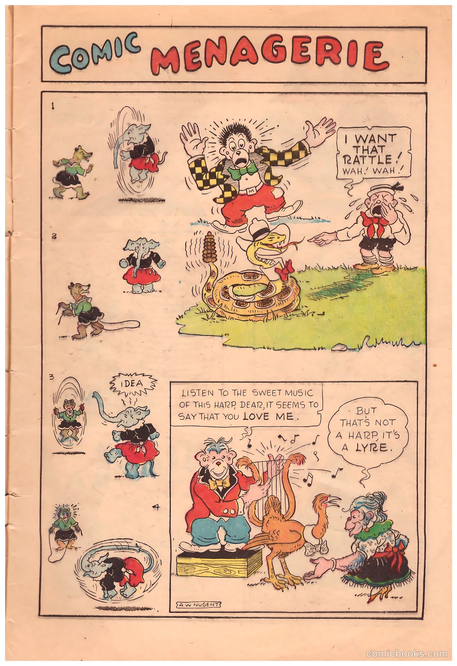 Circus of Fun Comics #1 — page 5 of 36