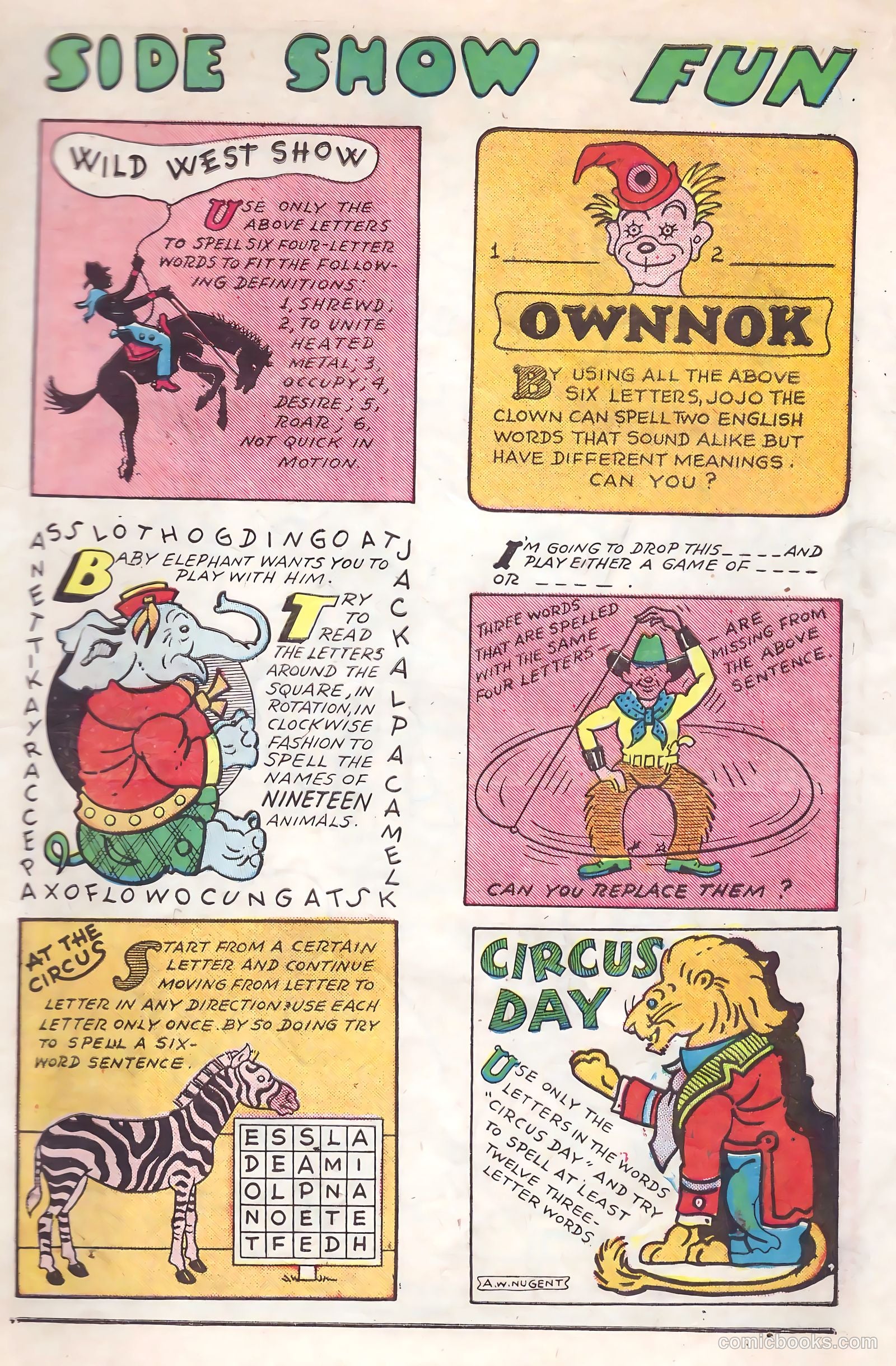 Circus of Fun Comics #1 — page 7 of 36