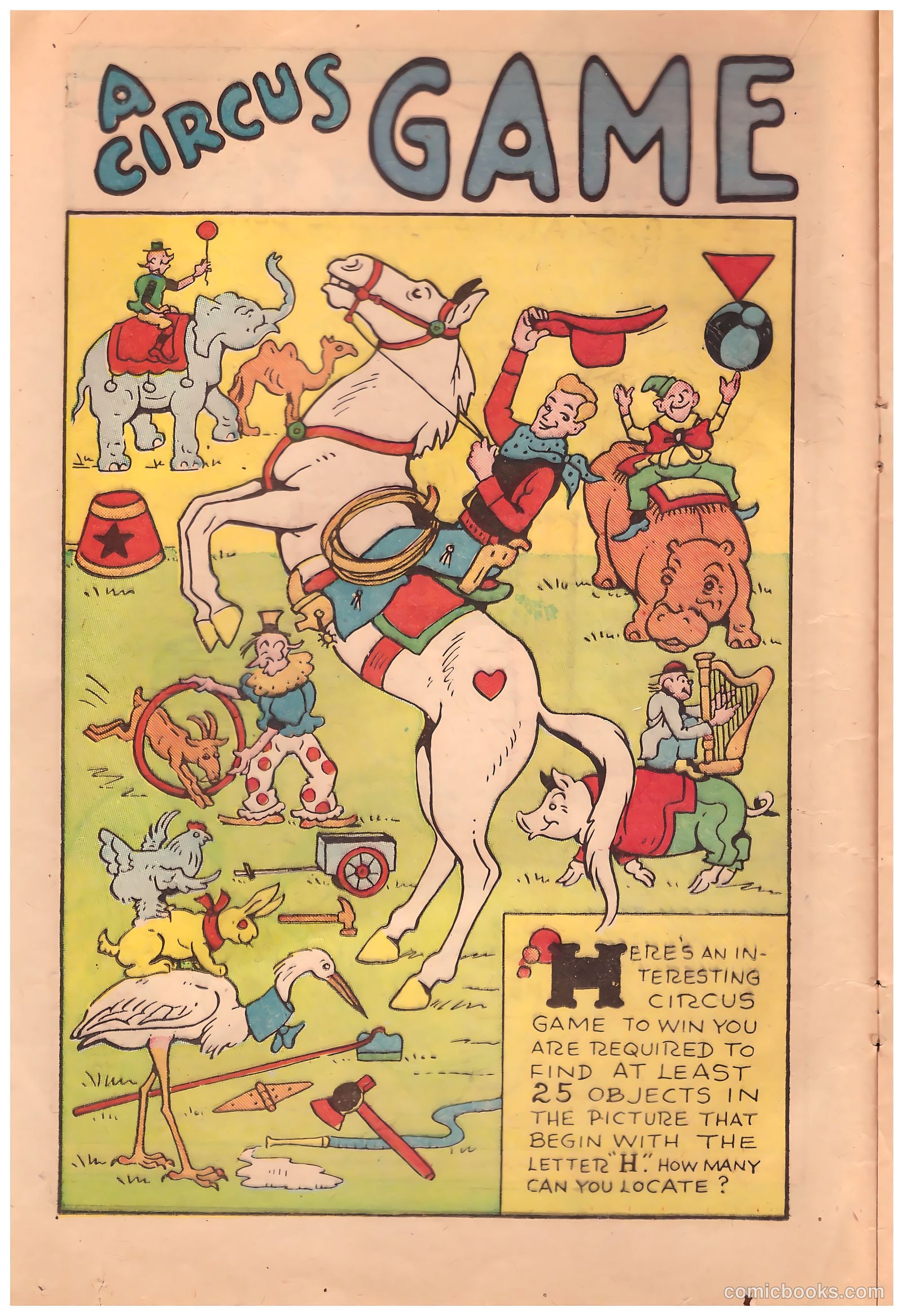Circus of Fun Comics #1 — page 16 of 36