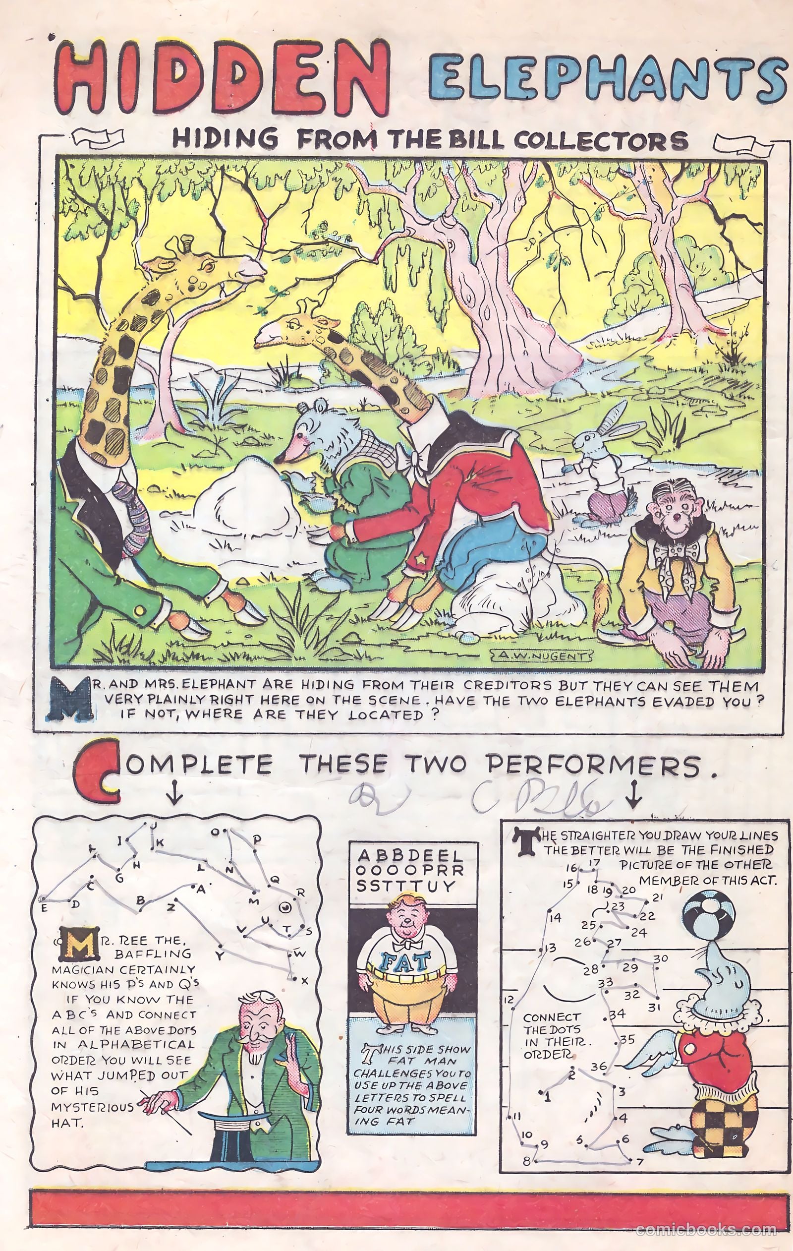 Circus of Fun Comics #1 — page 28 of 36