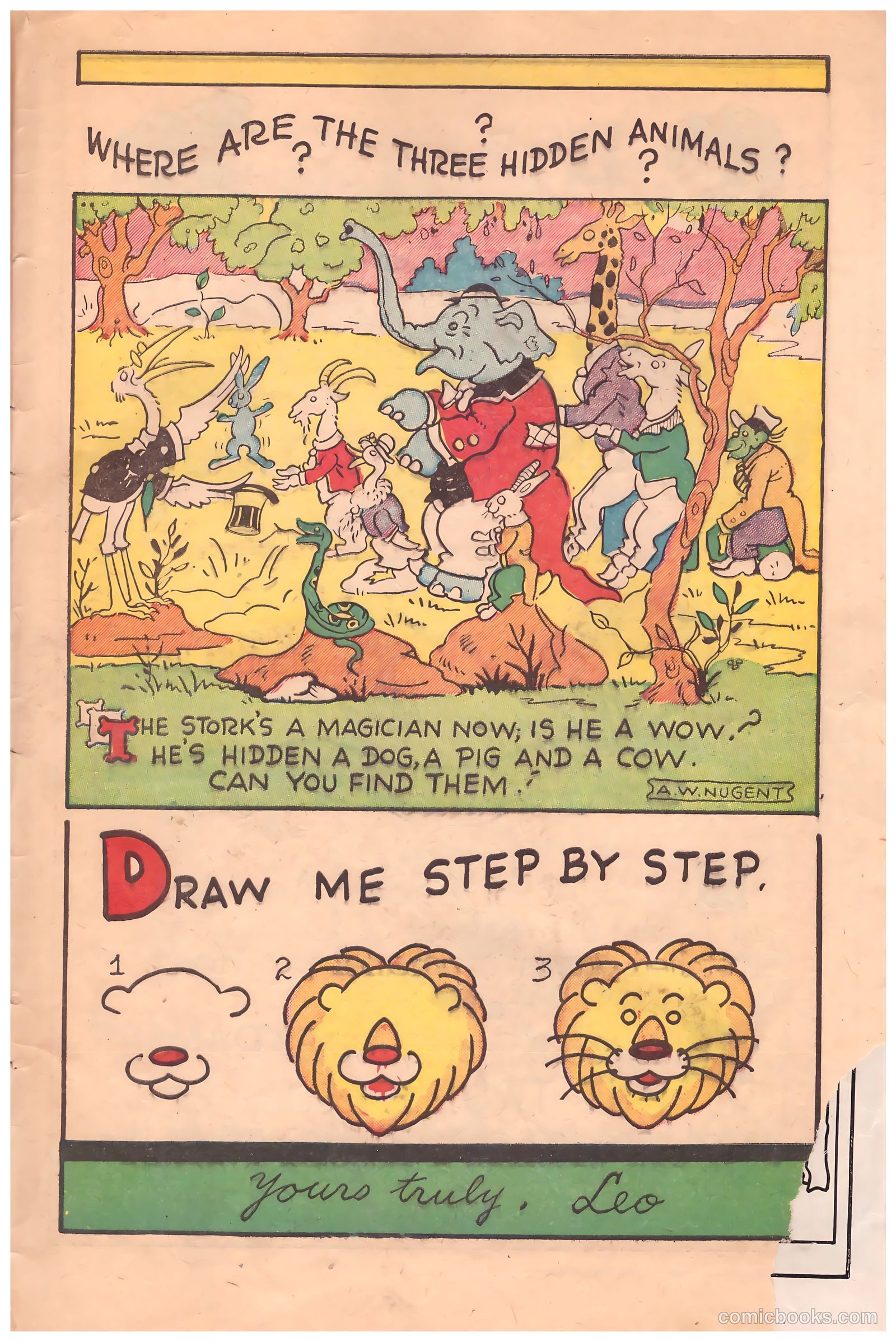 Circus of Fun Comics #1 — page 33 of 36