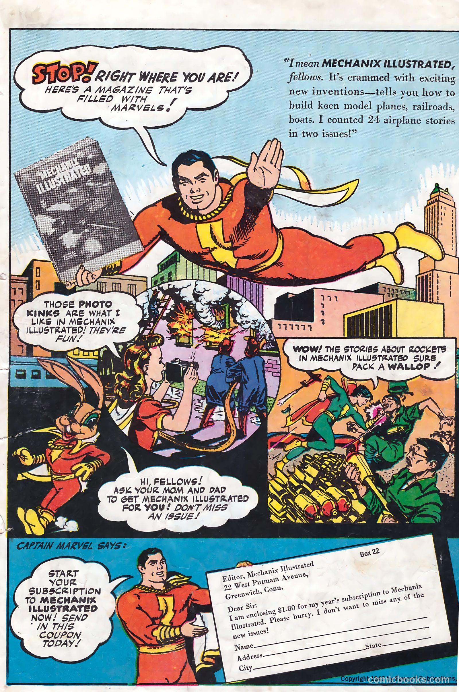 Circus of Fun Comics #1 — page 36 of 36