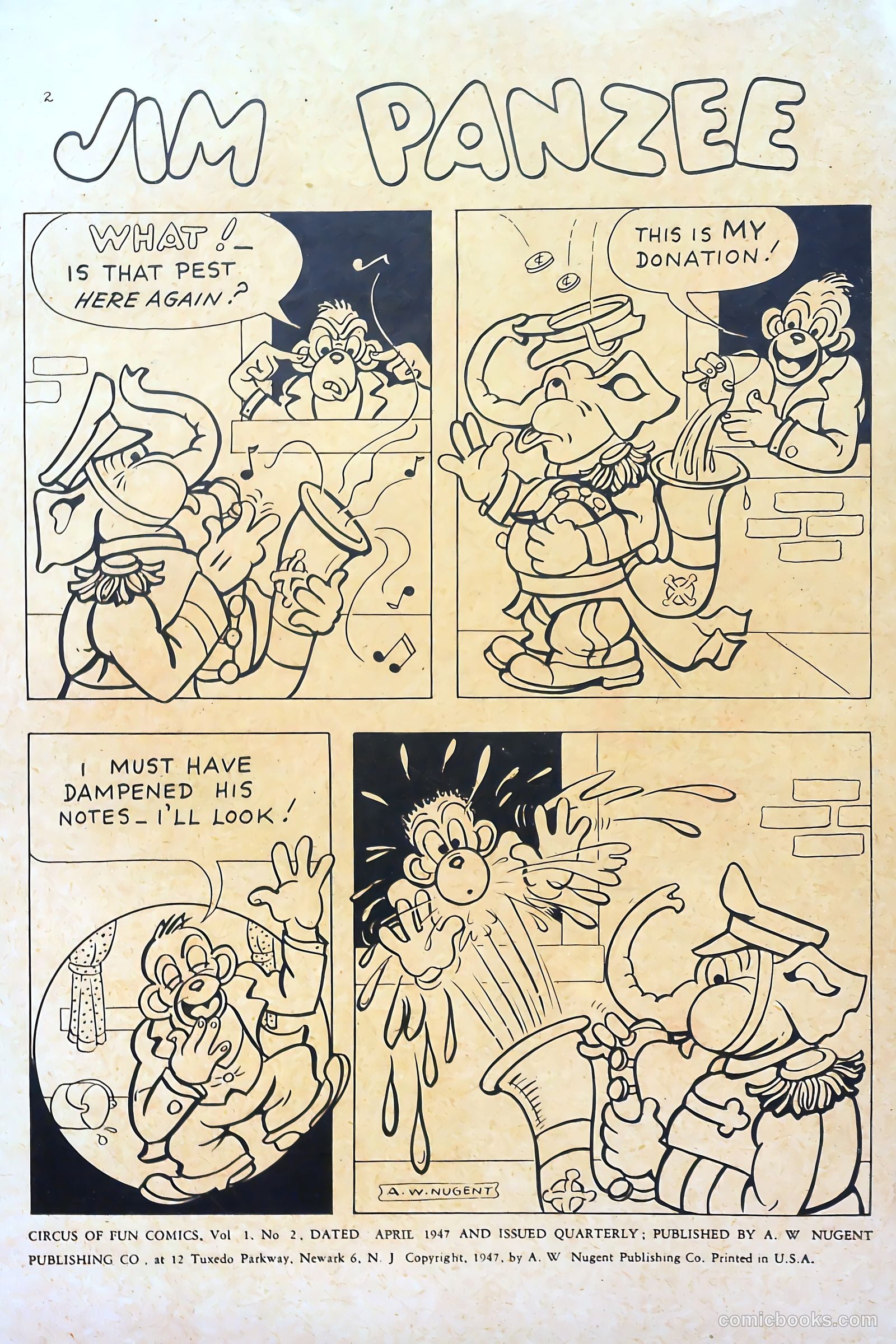 Circus of Fun Comics #2 — page 2 of 36