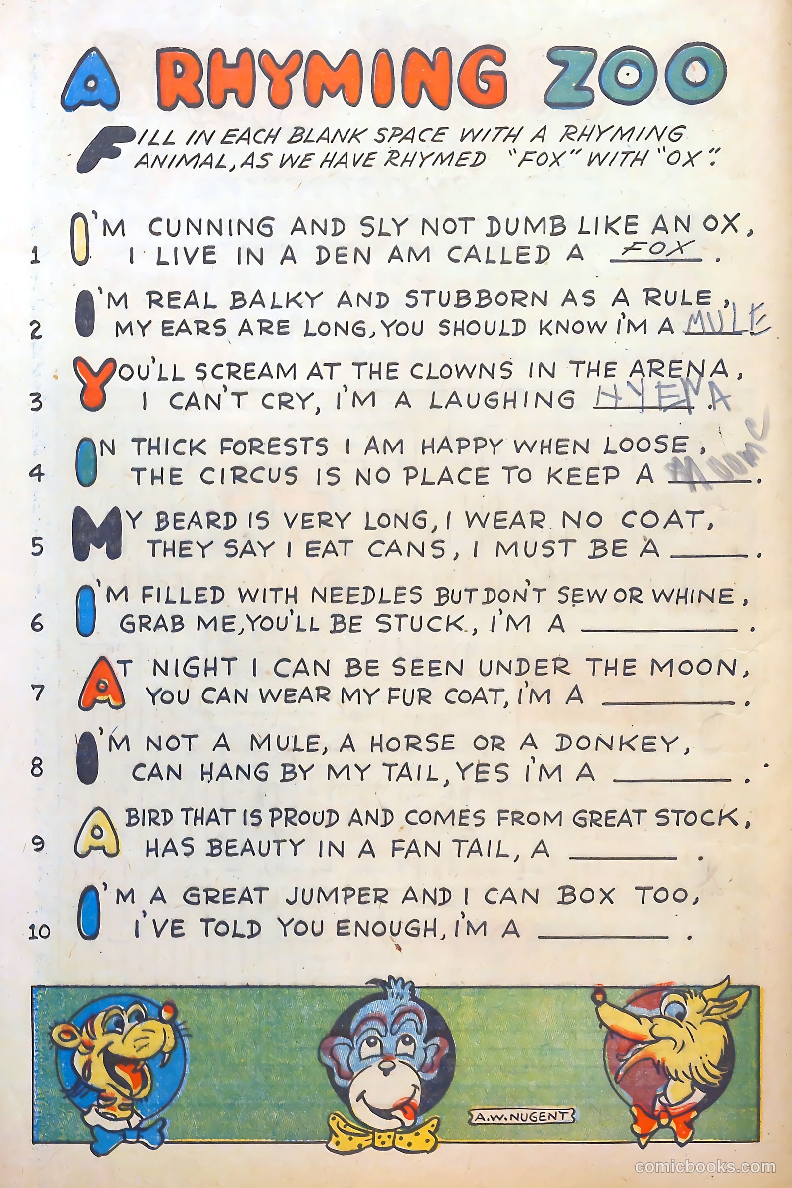 Circus of Fun Comics #2 — page 12 of 36