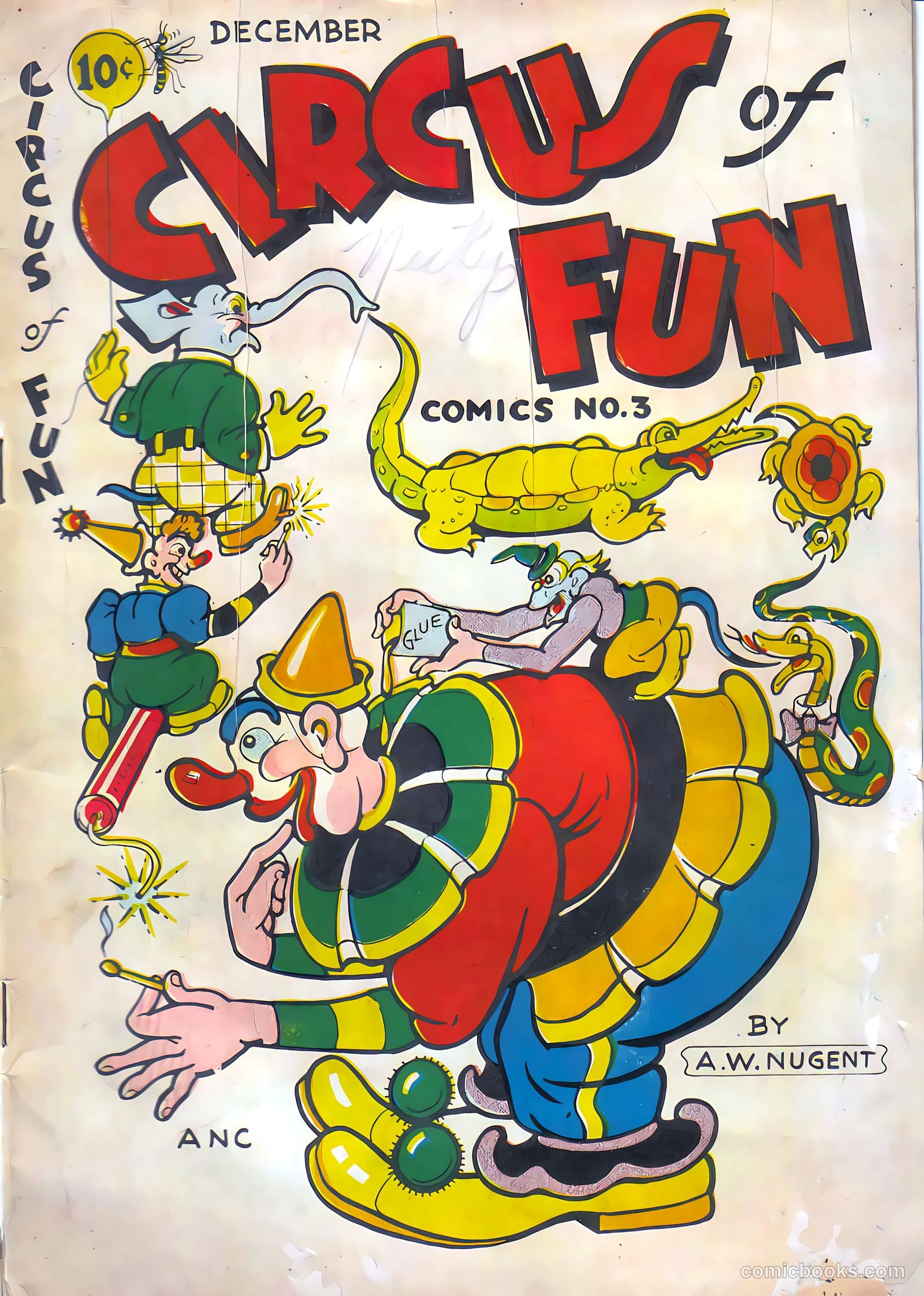 Circus of Fun Comics #3 — page 1 of 36