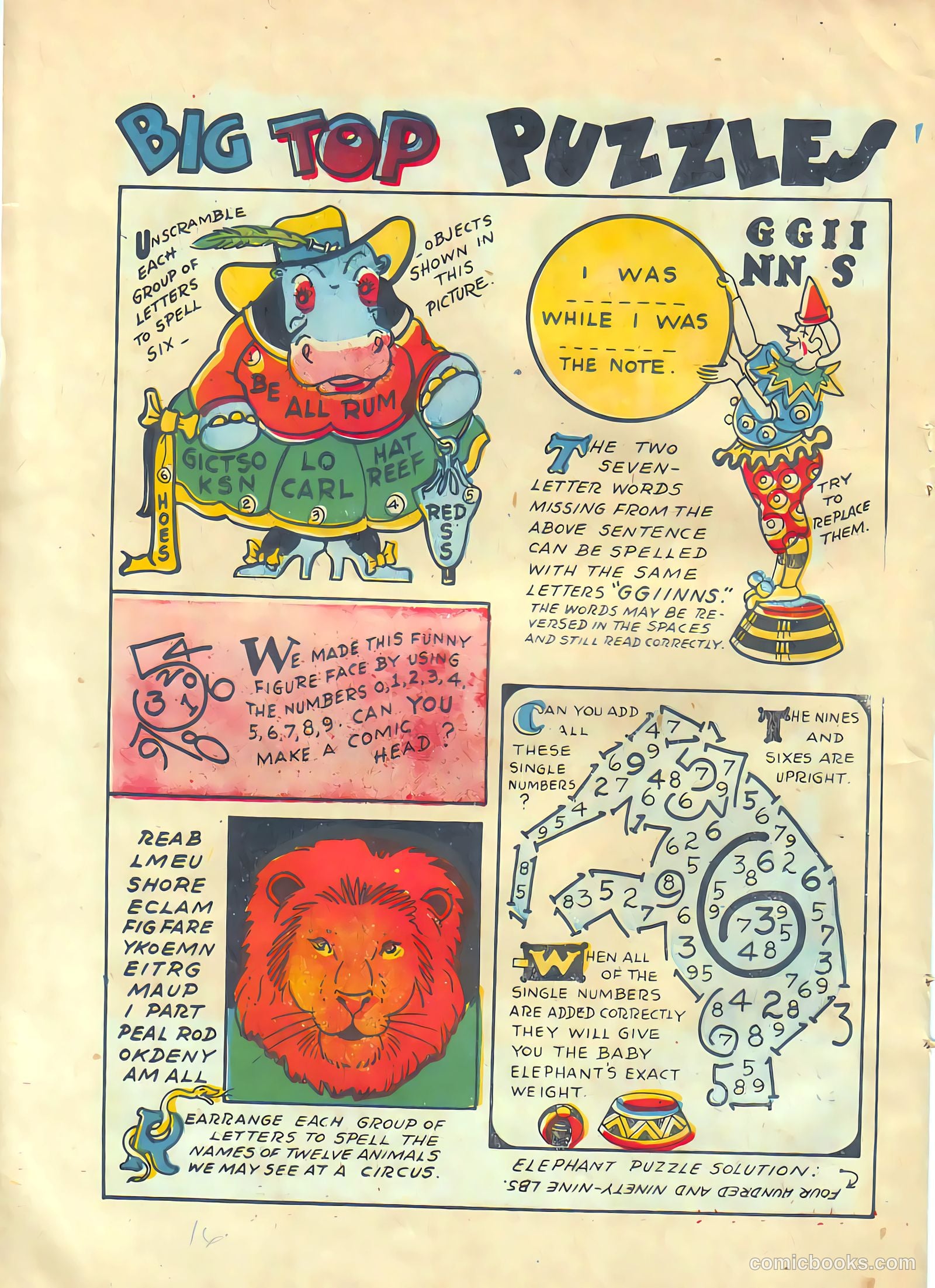 Circus of Fun Comics #3 — page 16 of 36