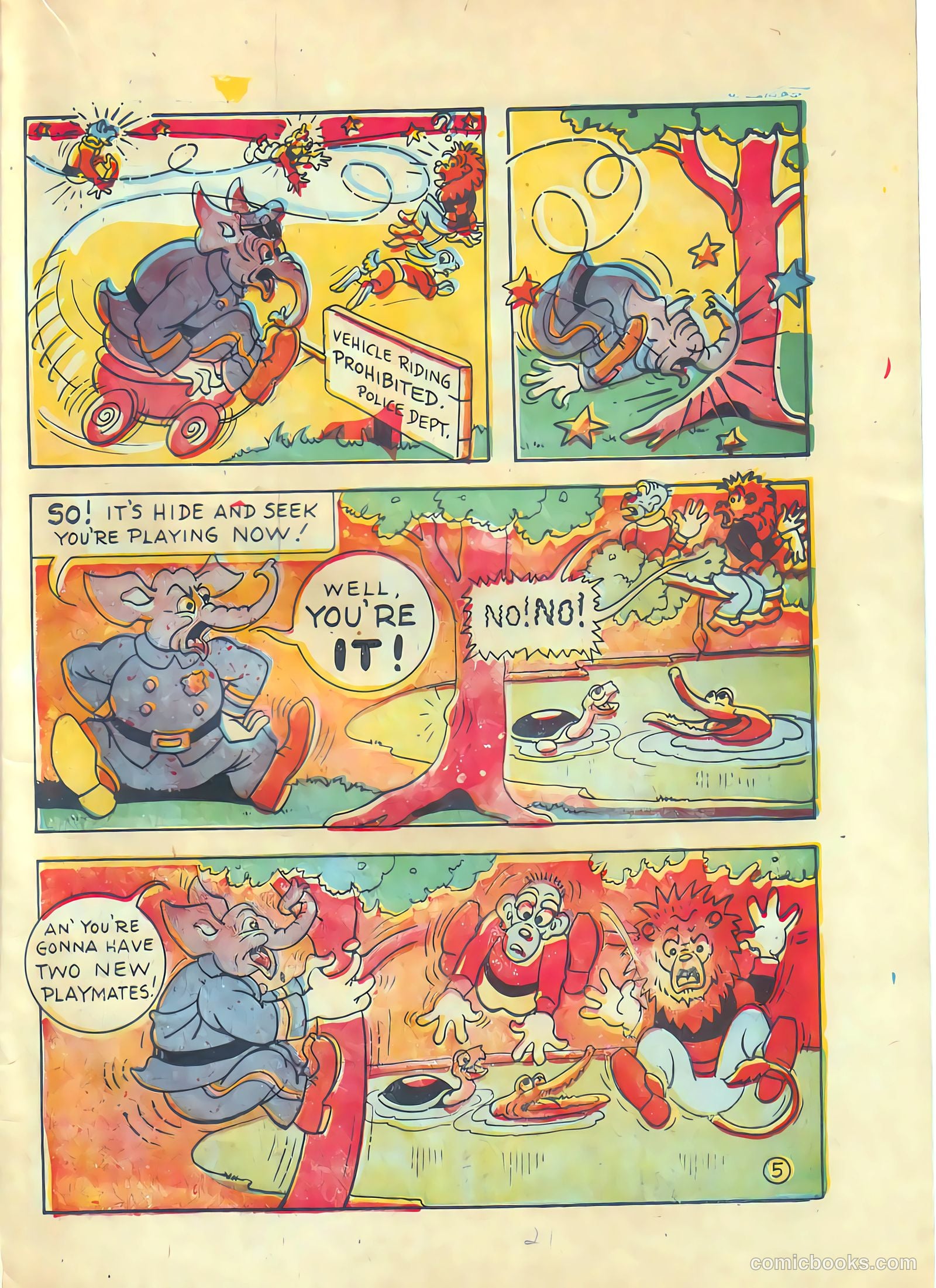 Circus of Fun Comics #3 — page 21 of 36