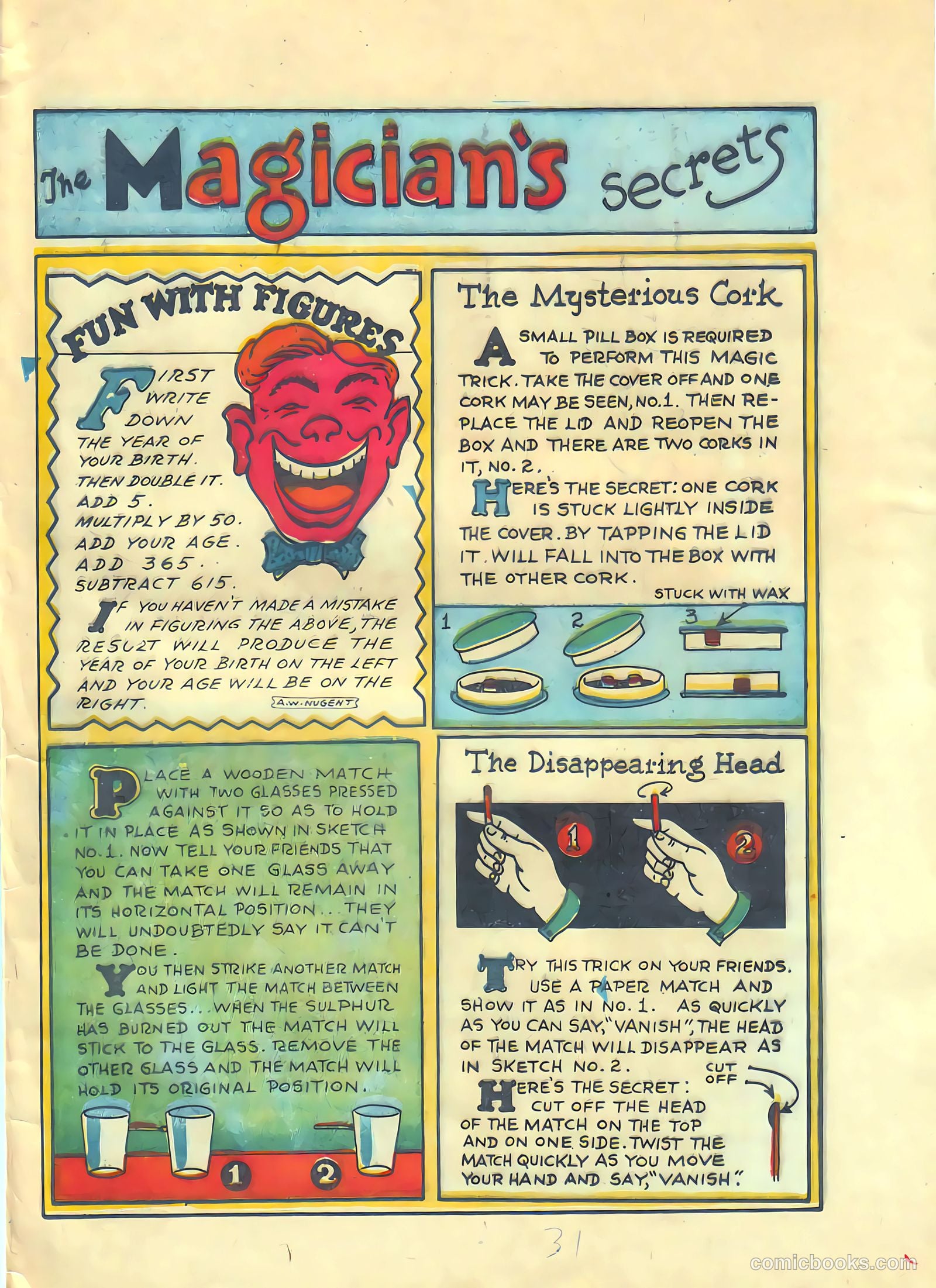 Circus of Fun Comics #3 — page 31 of 36