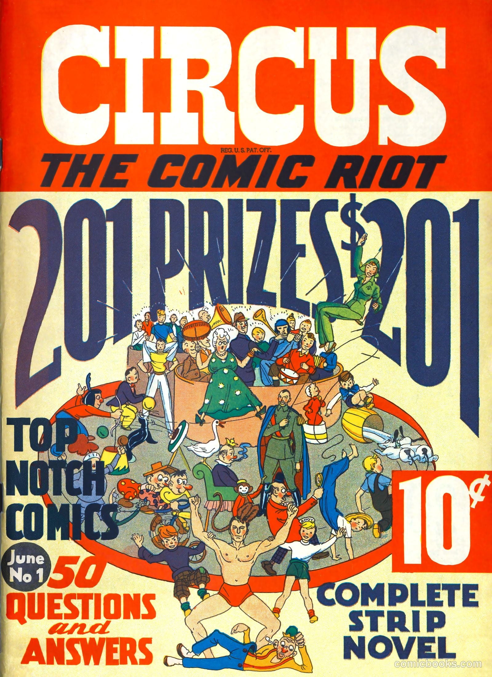 Circus the Comic Riot #1 — page 1 of 68