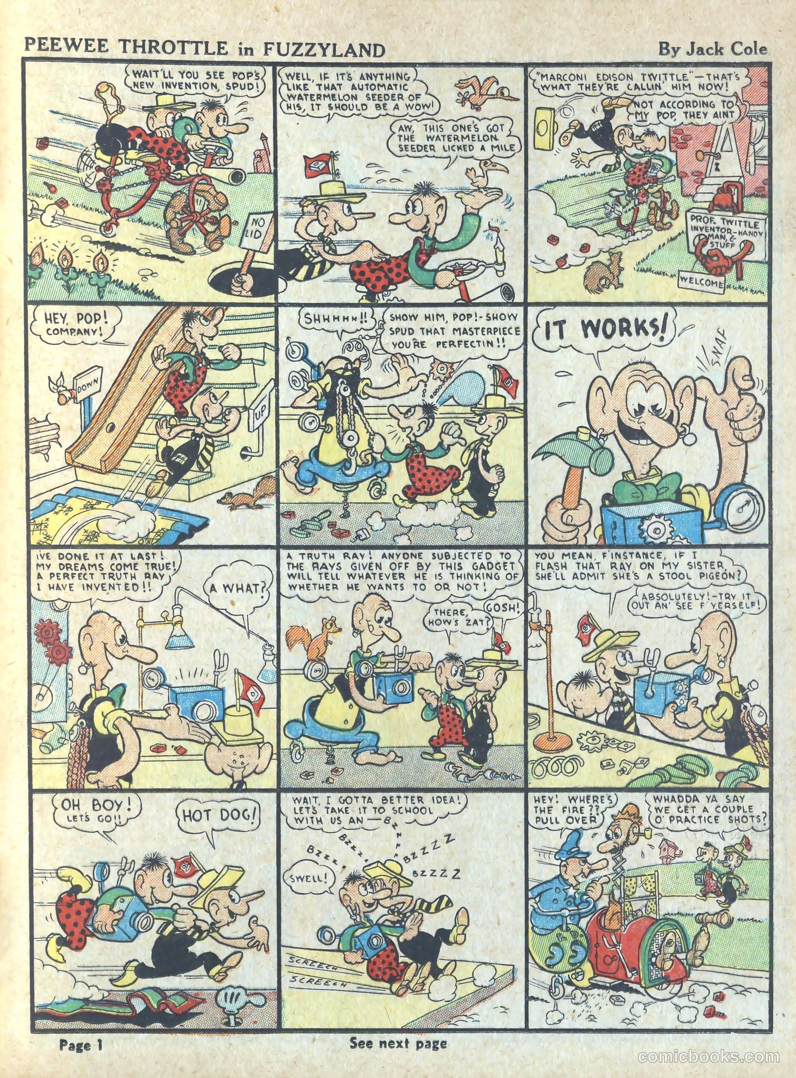 Circus the Comic Riot #1 — page 3 of 68