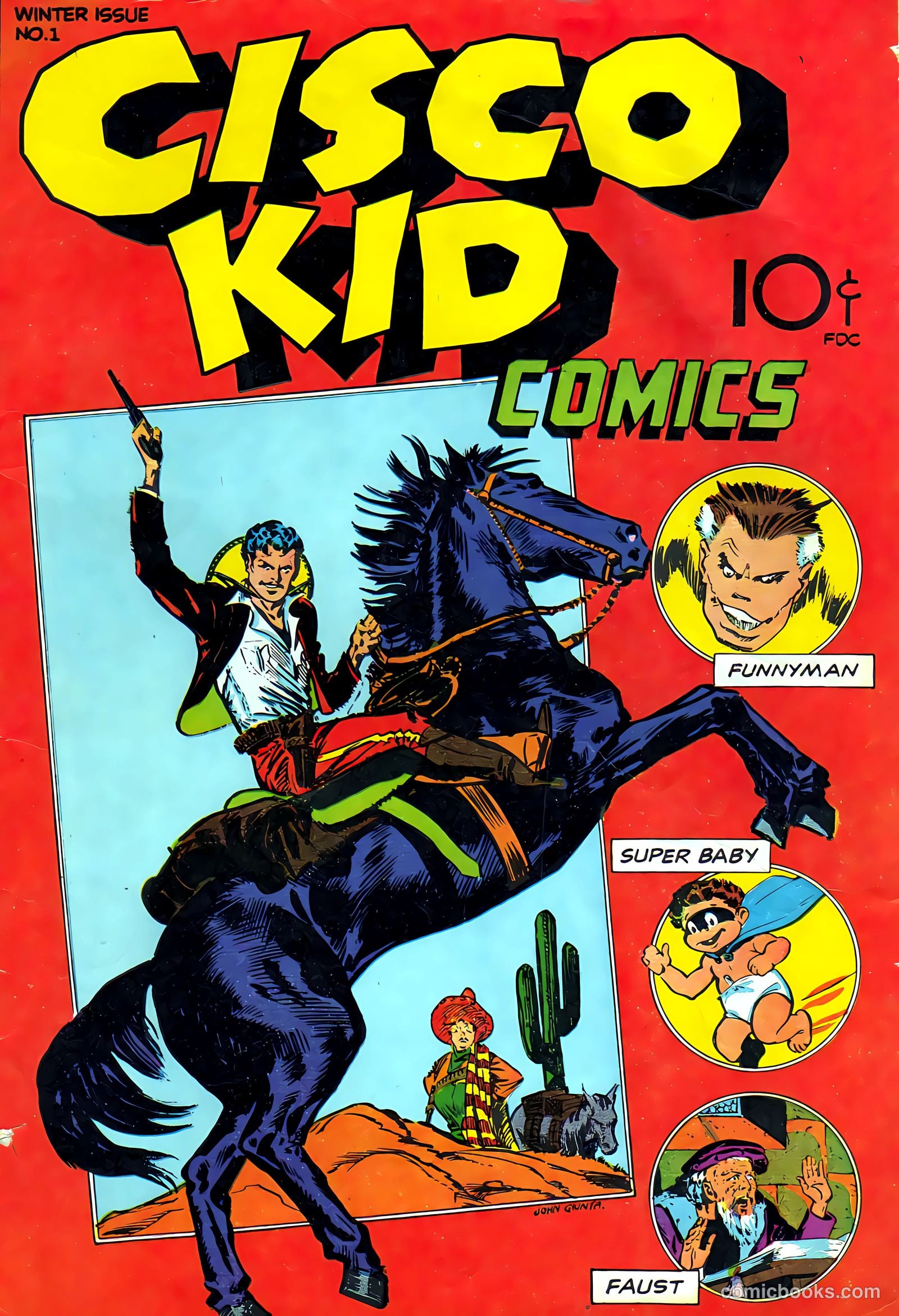 Cisco Kid Comics #1 — page 1 of 36
