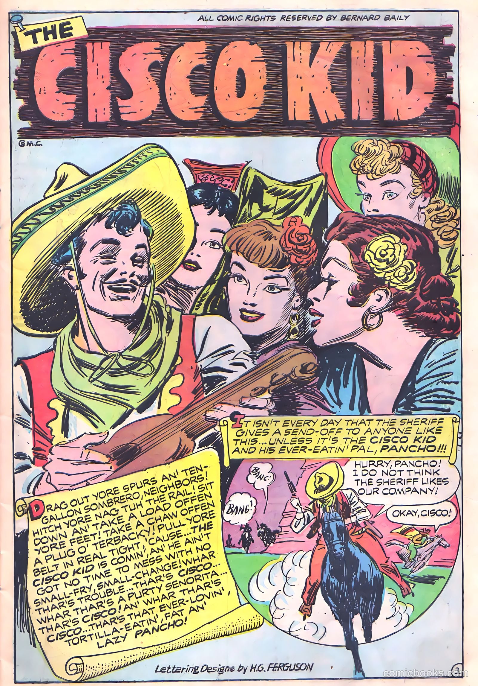 Cisco Kid Comics #1 — page 3 of 36