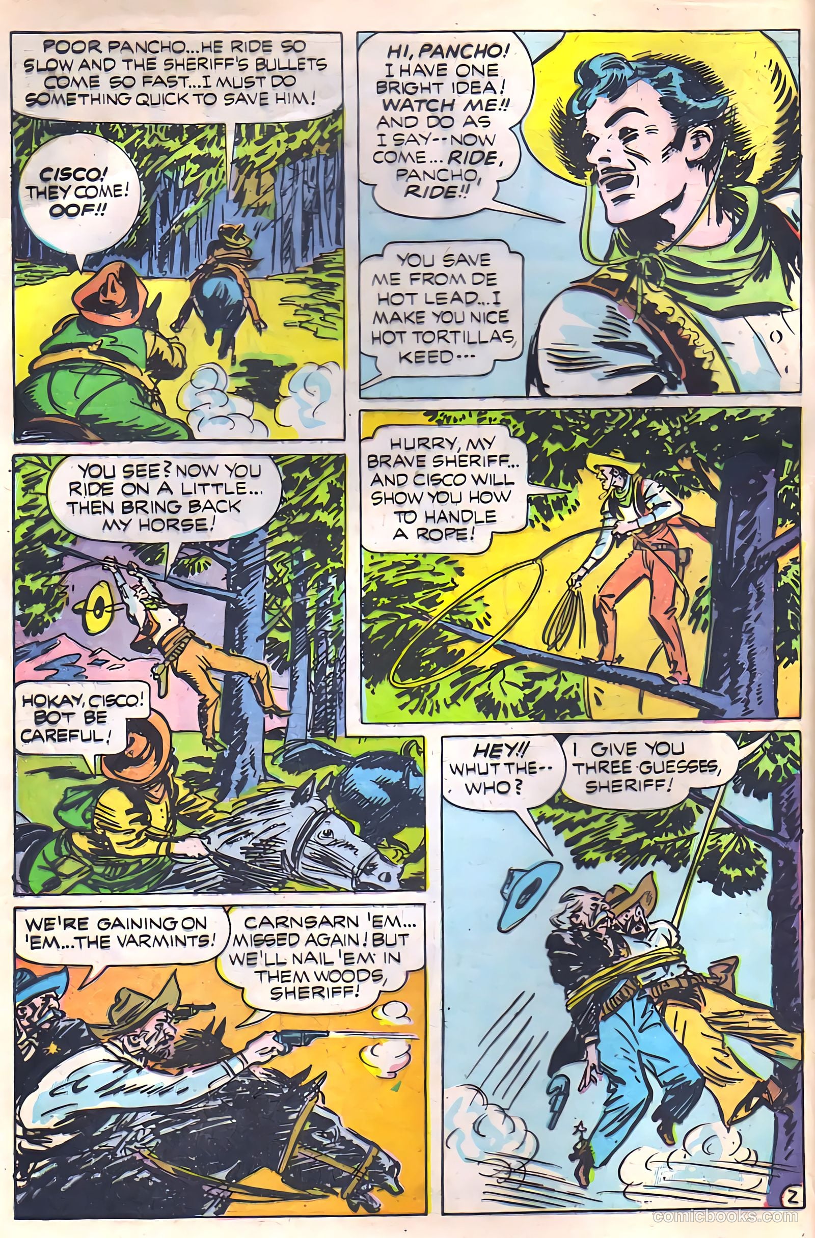 Cisco Kid Comics #1 — page 4 of 36