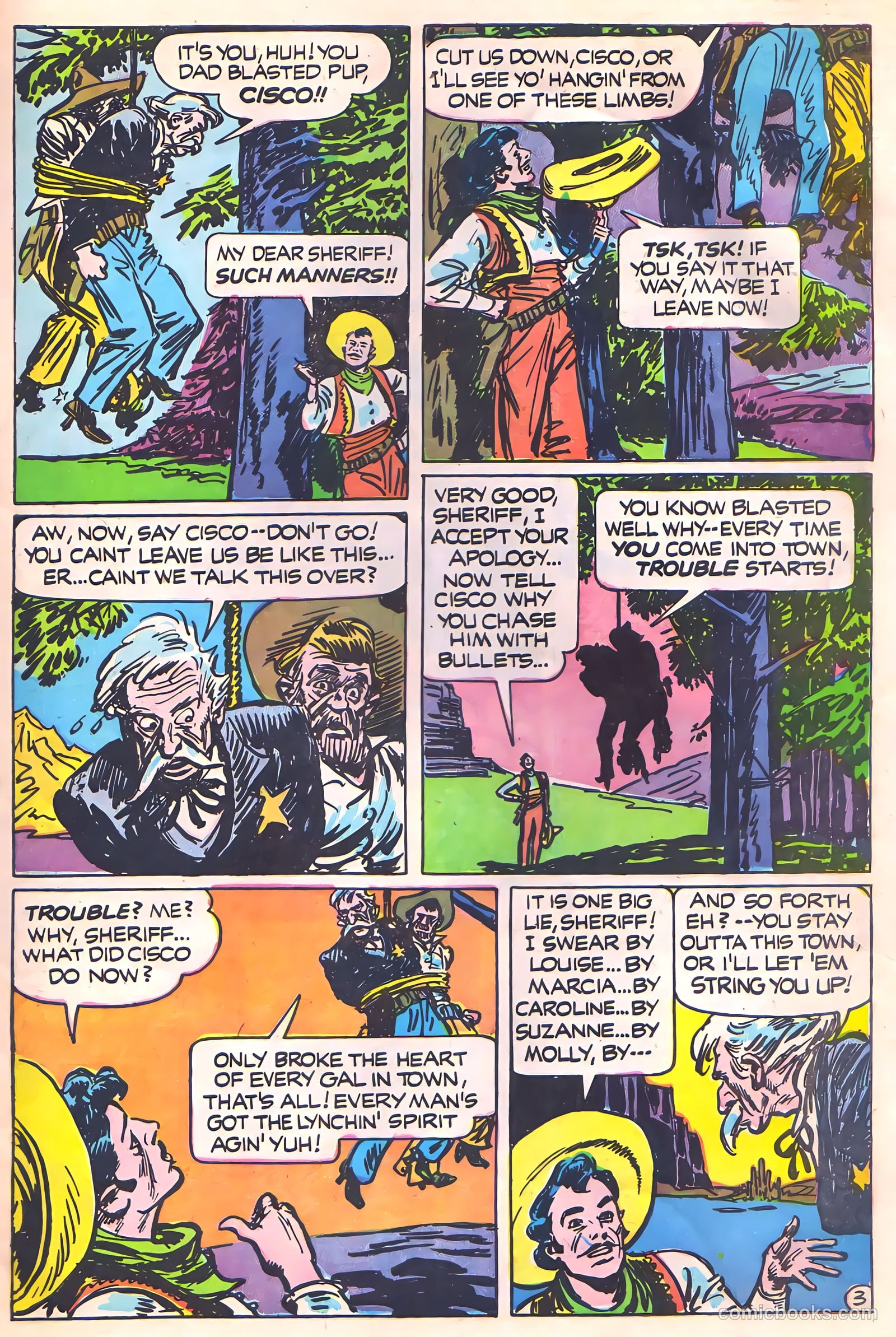 Cisco Kid Comics #1 — page 5 of 36