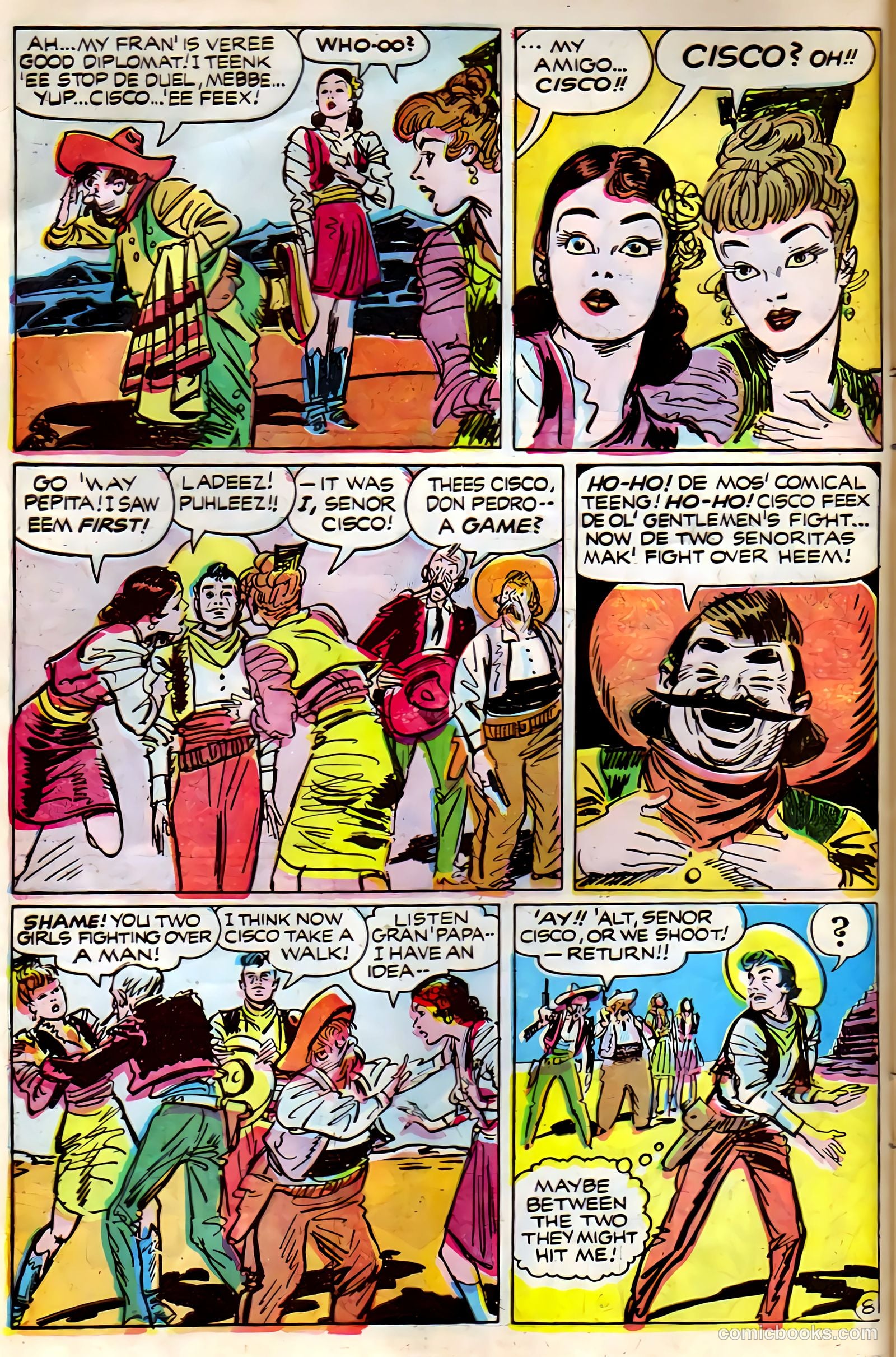 Cisco Kid Comics #1 — page 10 of 36