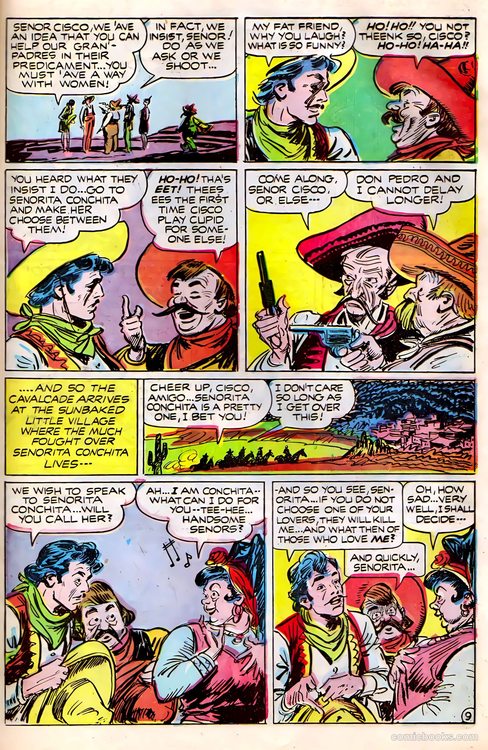 Cisco Kid Comics #1 — page 11 of 36