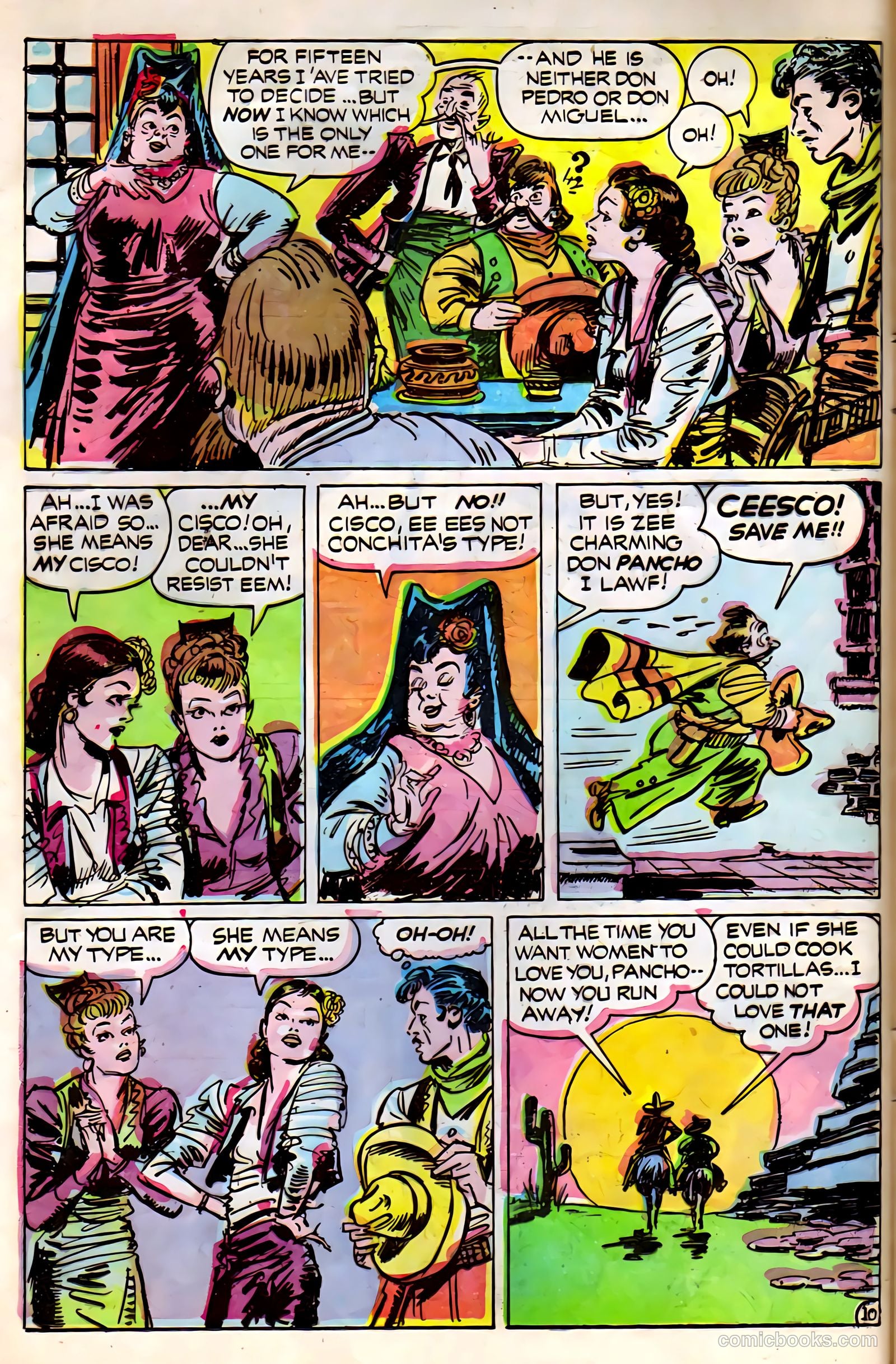 Cisco Kid Comics #1 — page 12 of 36