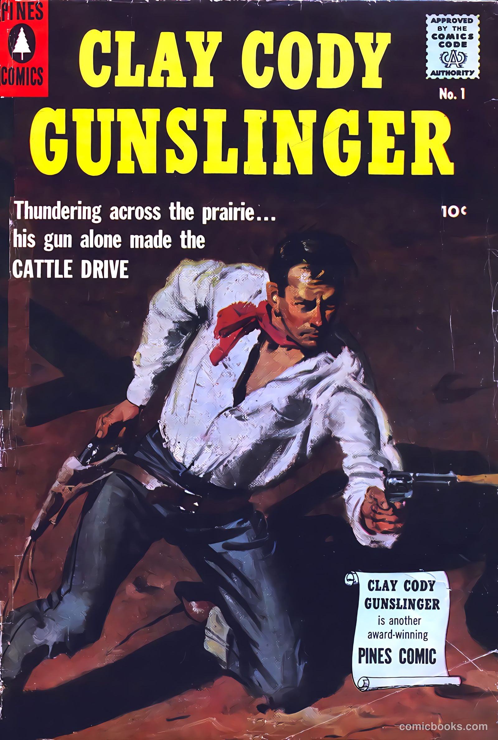 Clay Cody, Gunslinger #1 — page 1 of 36