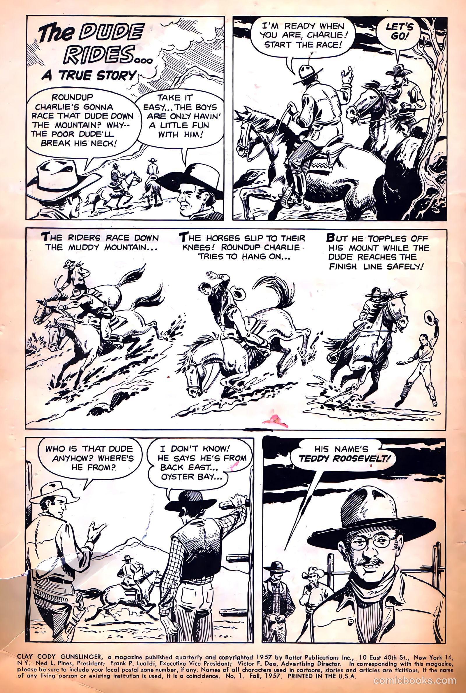 Clay Cody, Gunslinger #1 — page 2 of 36