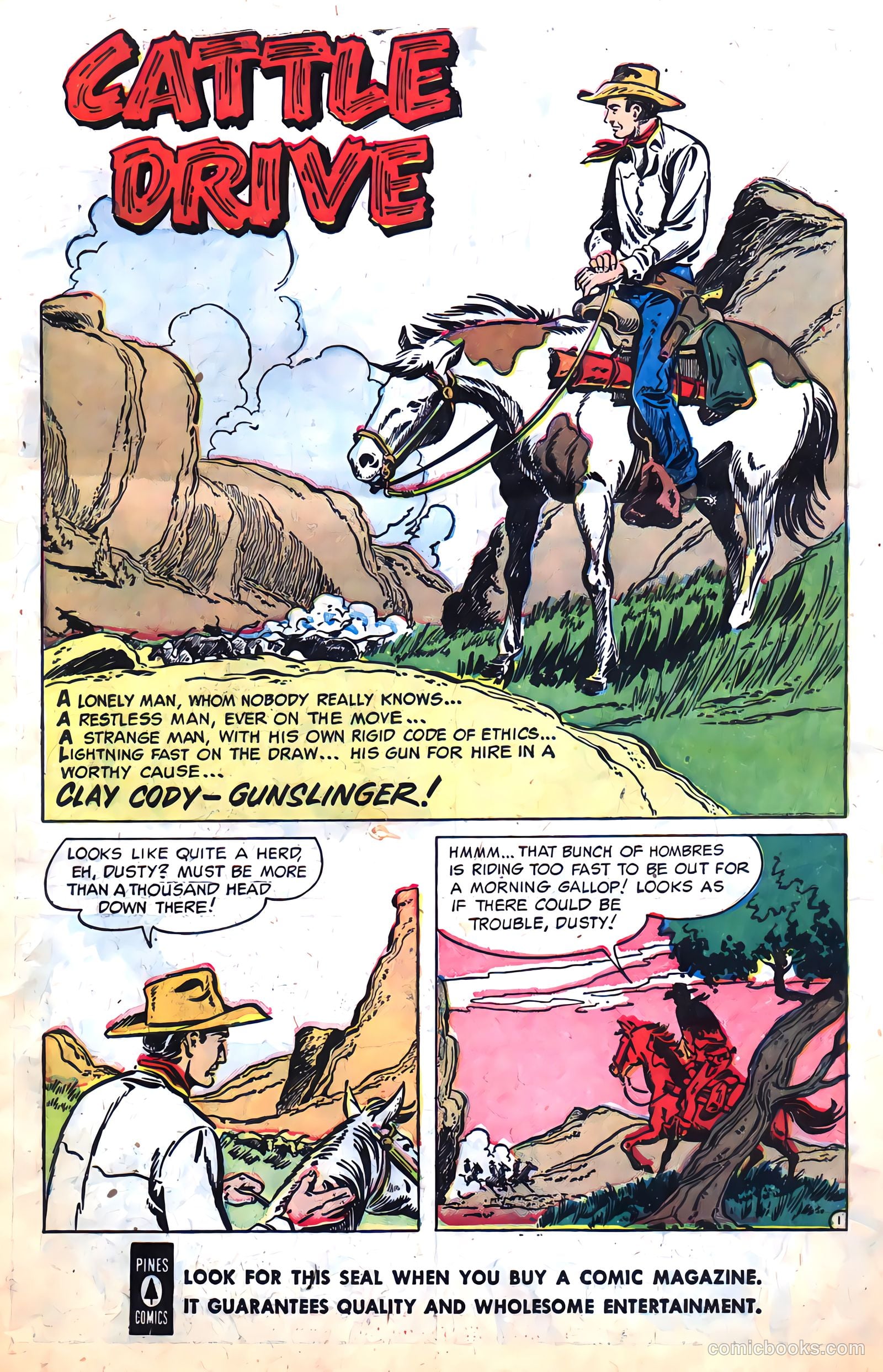 Clay Cody, Gunslinger #1 — page 3 of 36