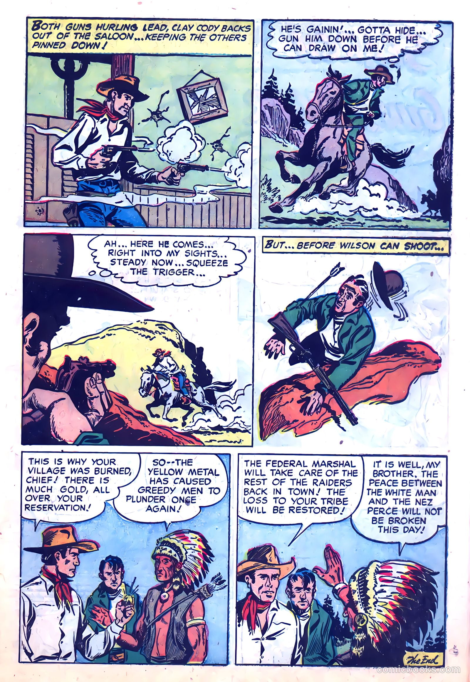 Clay Cody, Gunslinger #1 — page 19 of 36