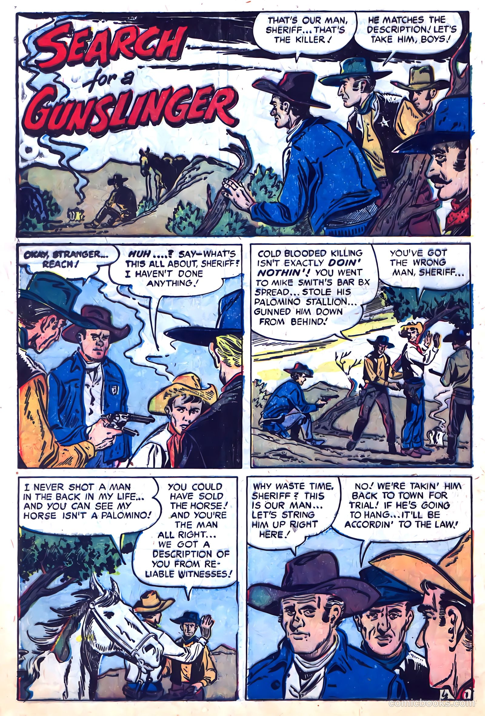 Clay Cody, Gunslinger #1 — page 20 of 36