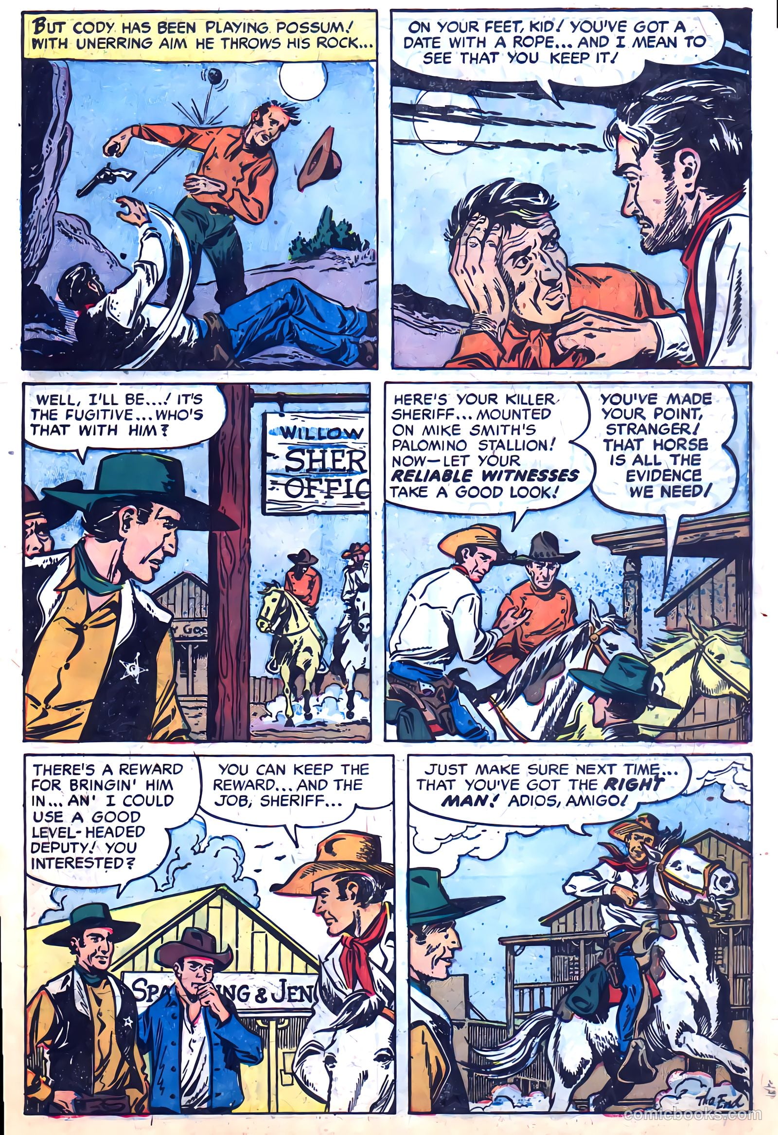 Clay Cody, Gunslinger #1 — page 27 of 36