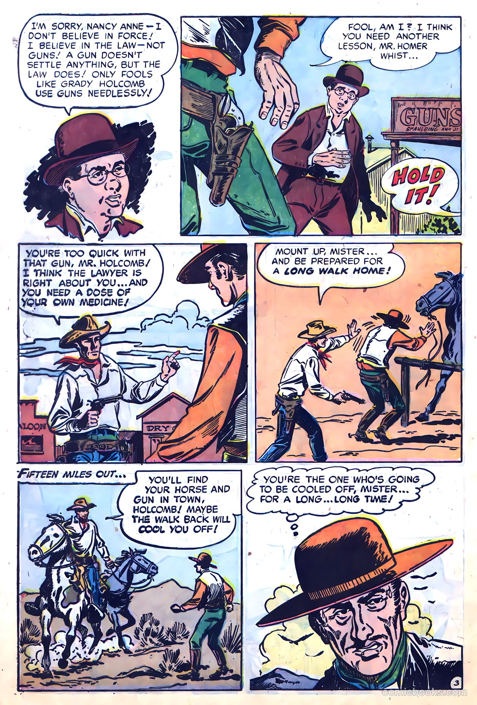 Clay Cody, Gunslinger #1 — page 30 of 36