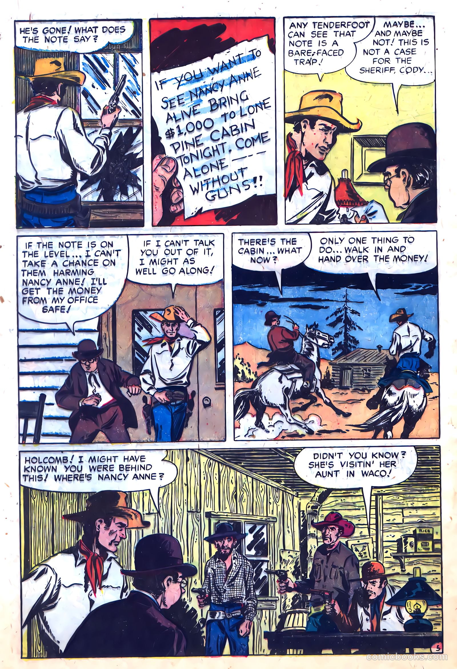Clay Cody, Gunslinger #1 — page 32 of 36