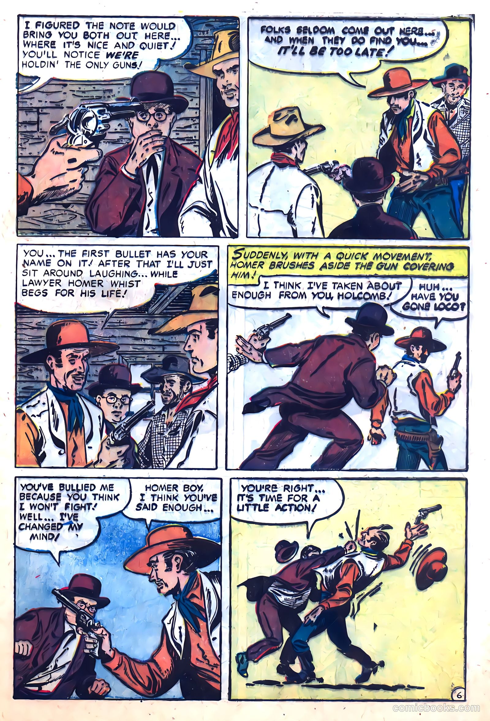 Clay Cody, Gunslinger #1 — page 33 of 36