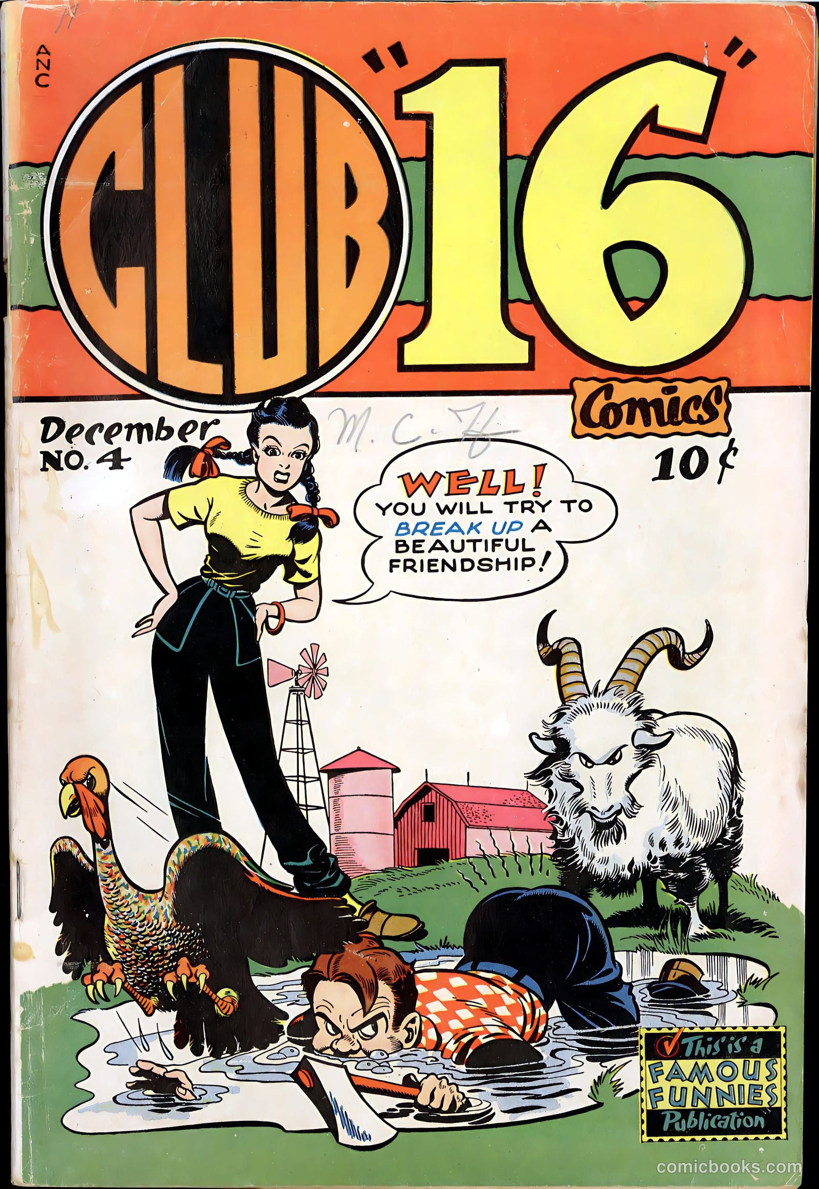 Club 16 Comics #4 — page 1 of 52