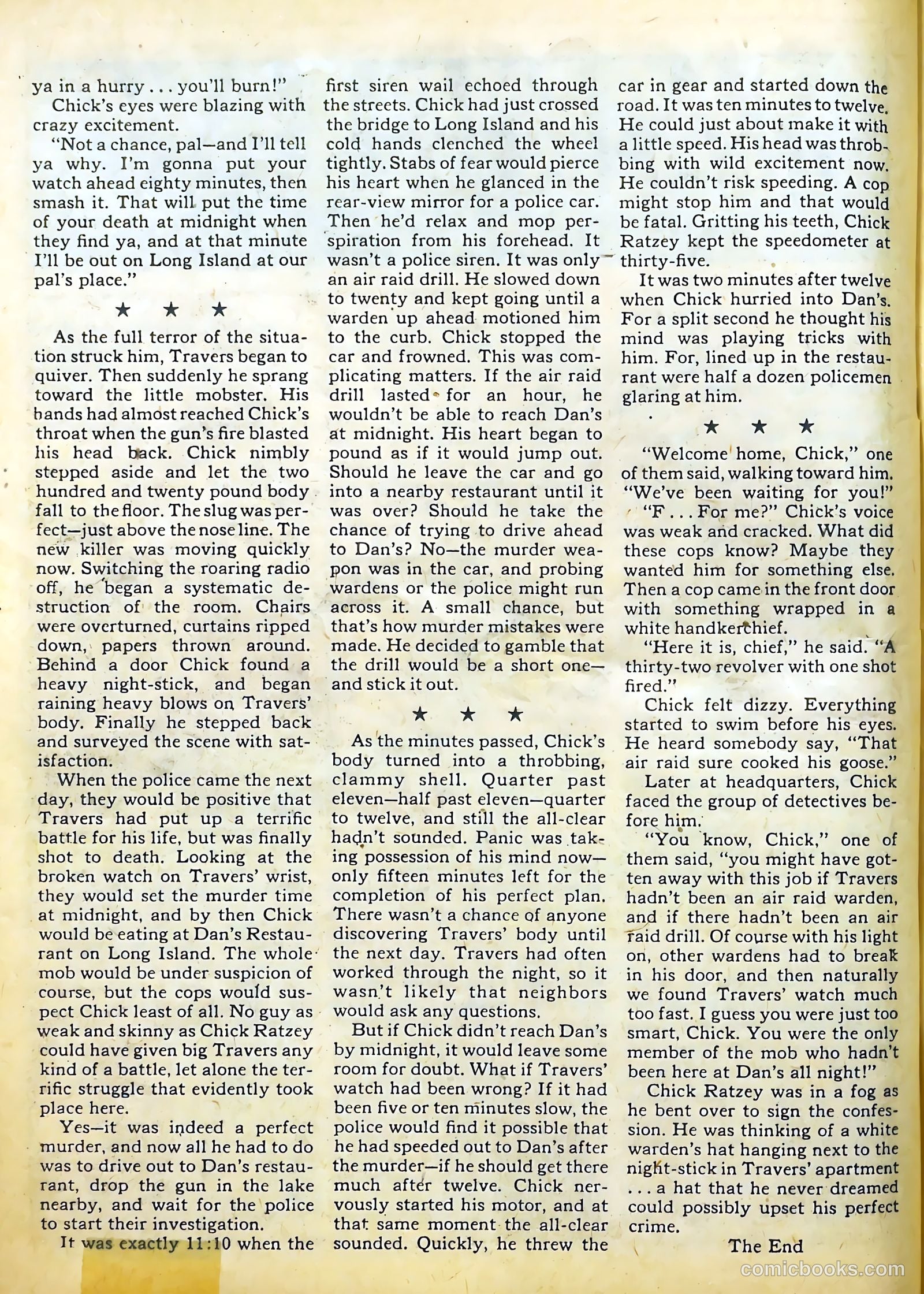 Clue Comics #8 [8] — page 34 of 52
