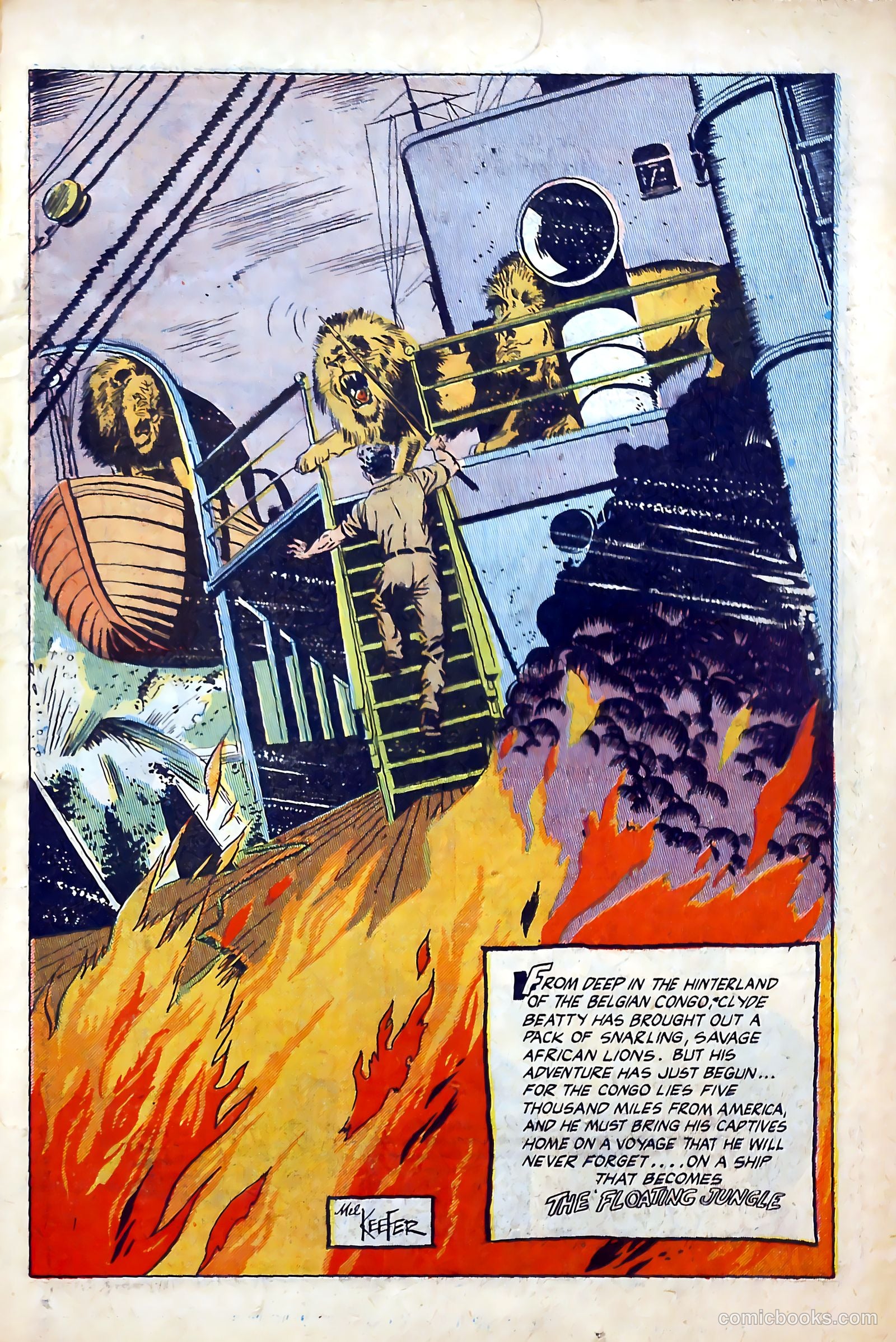 Clyde Beatty Comics #1 — page 3 of 84