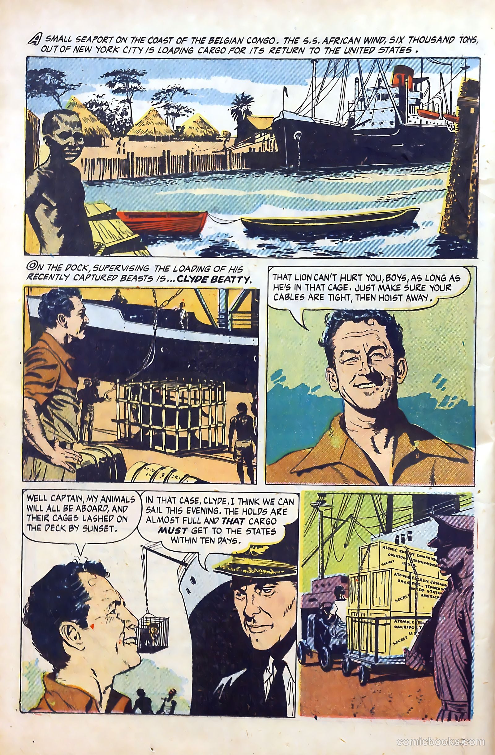 Clyde Beatty Comics #1 — page 4 of 84