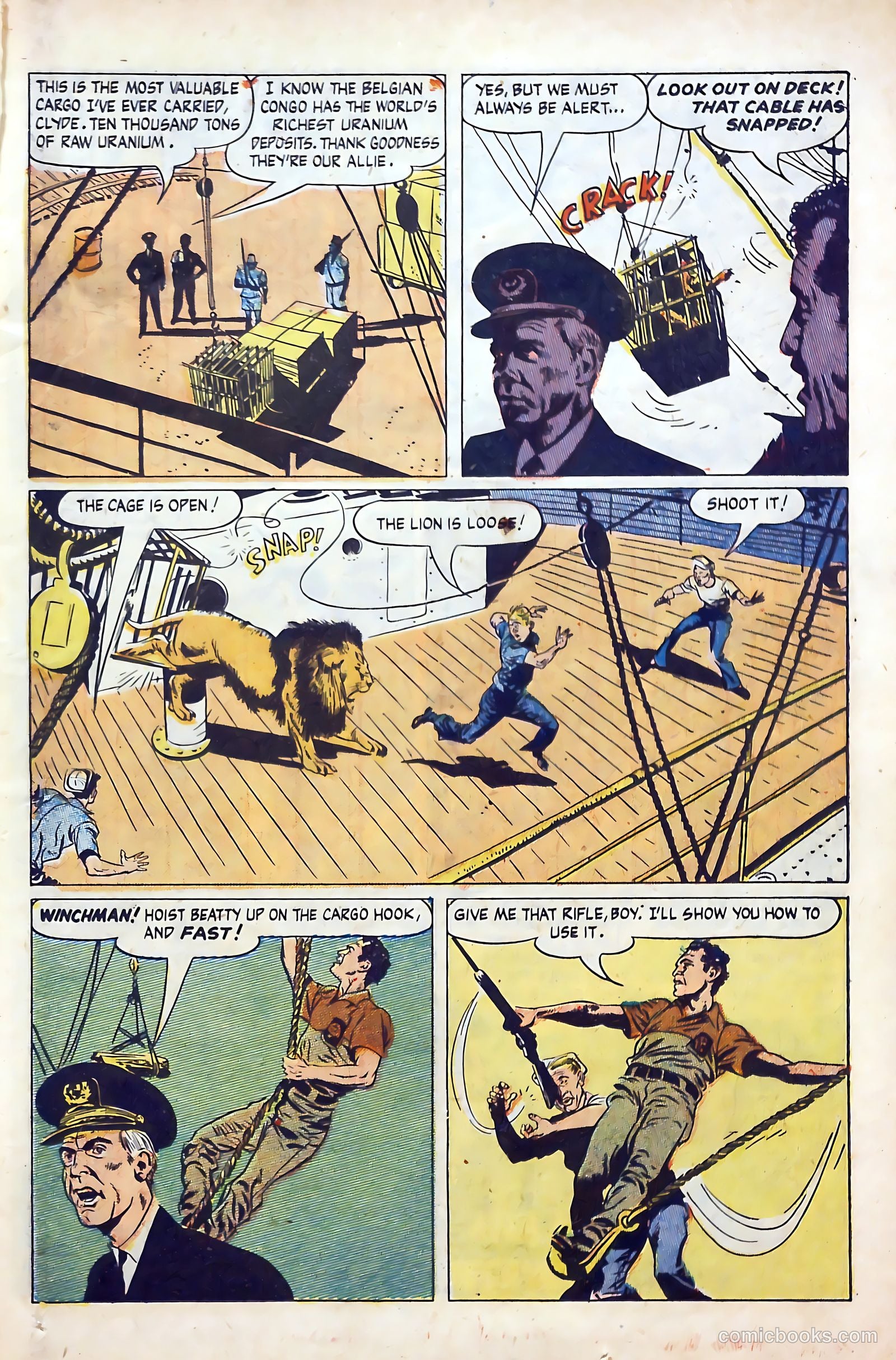 Clyde Beatty Comics #1 — page 5 of 84