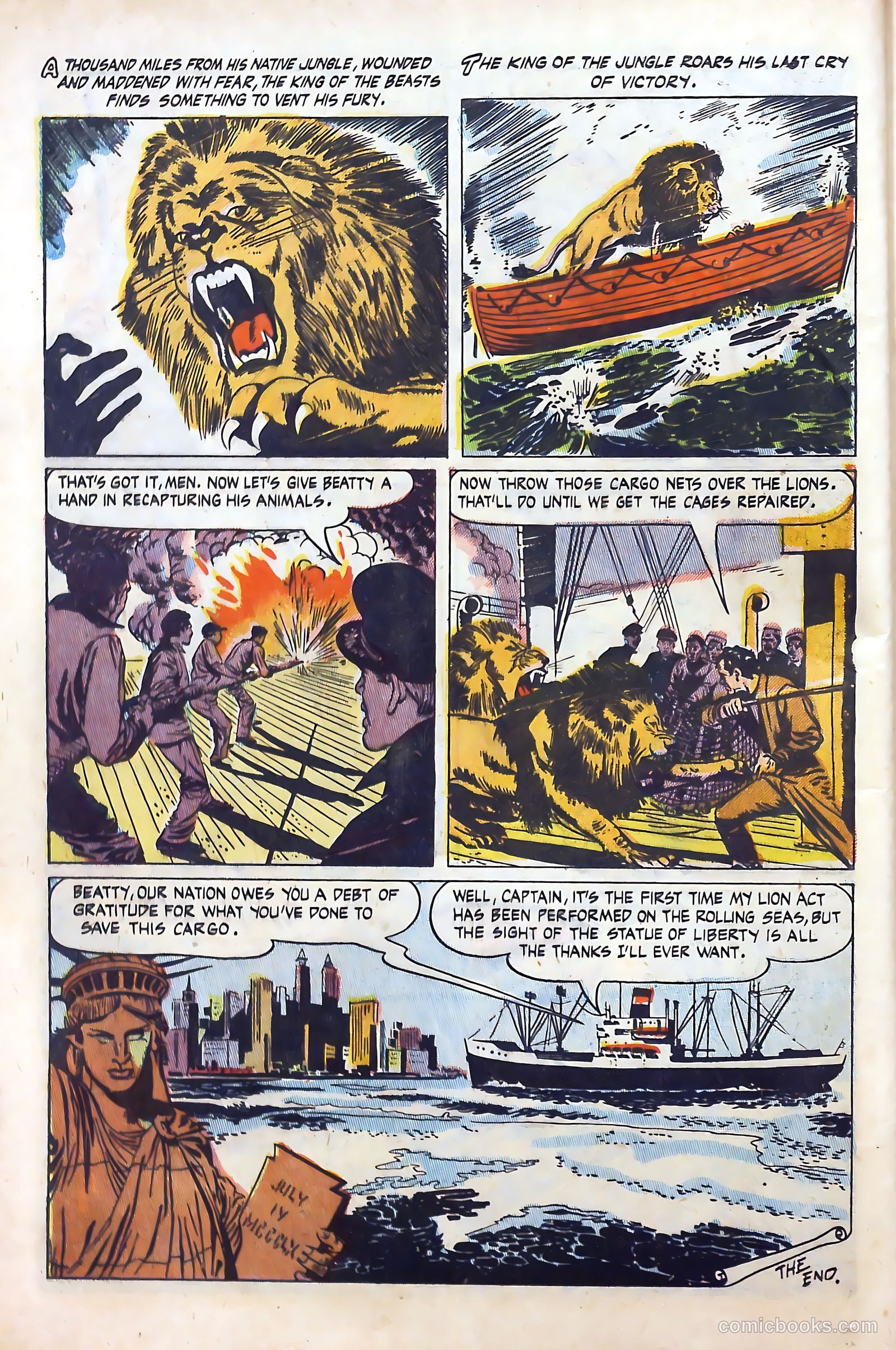 Clyde Beatty Comics #1 — page 12 of 84