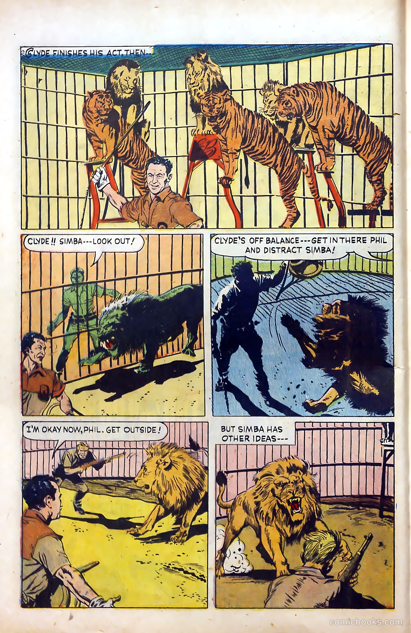 Clyde Beatty Comics #1 — page 20 of 84