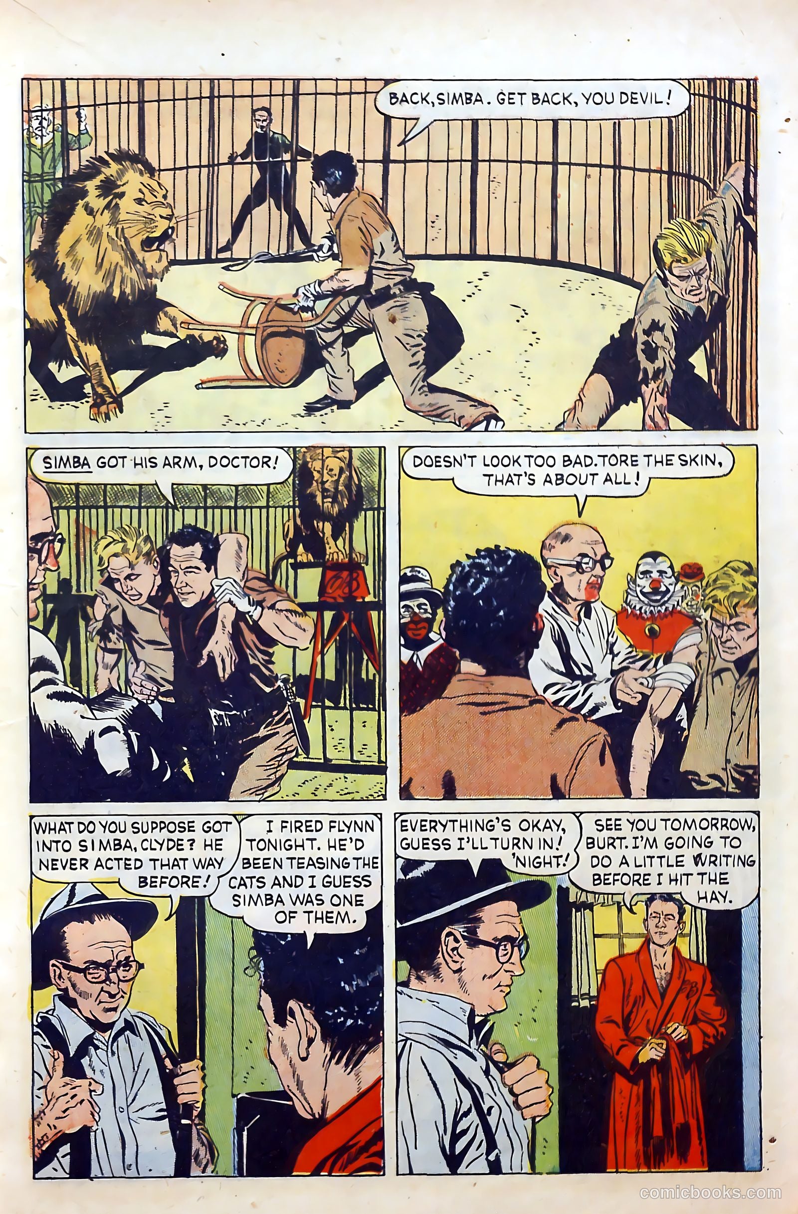 Clyde Beatty Comics #1 — page 21 of 84