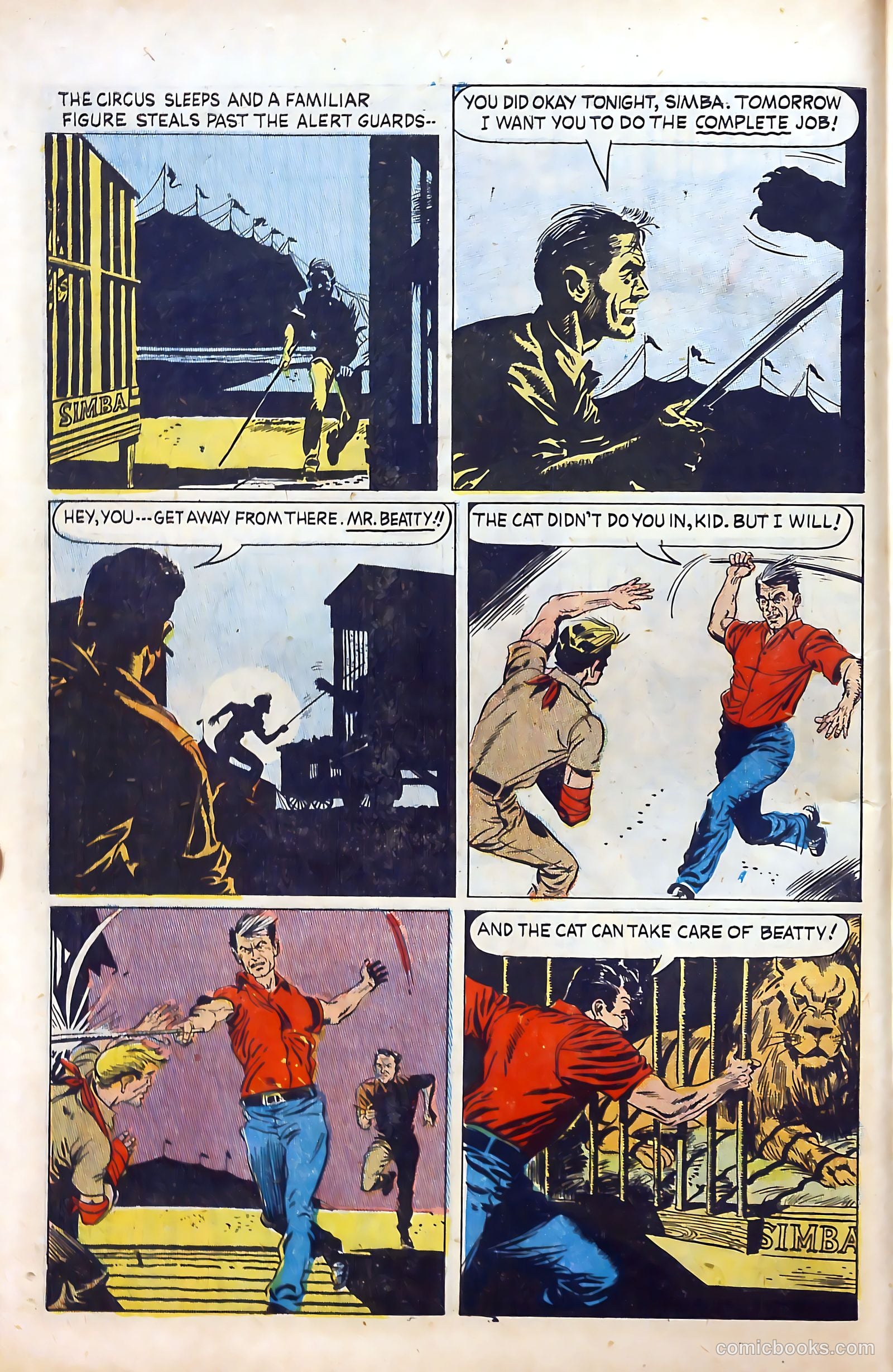 Clyde Beatty Comics #1 — page 22 of 84