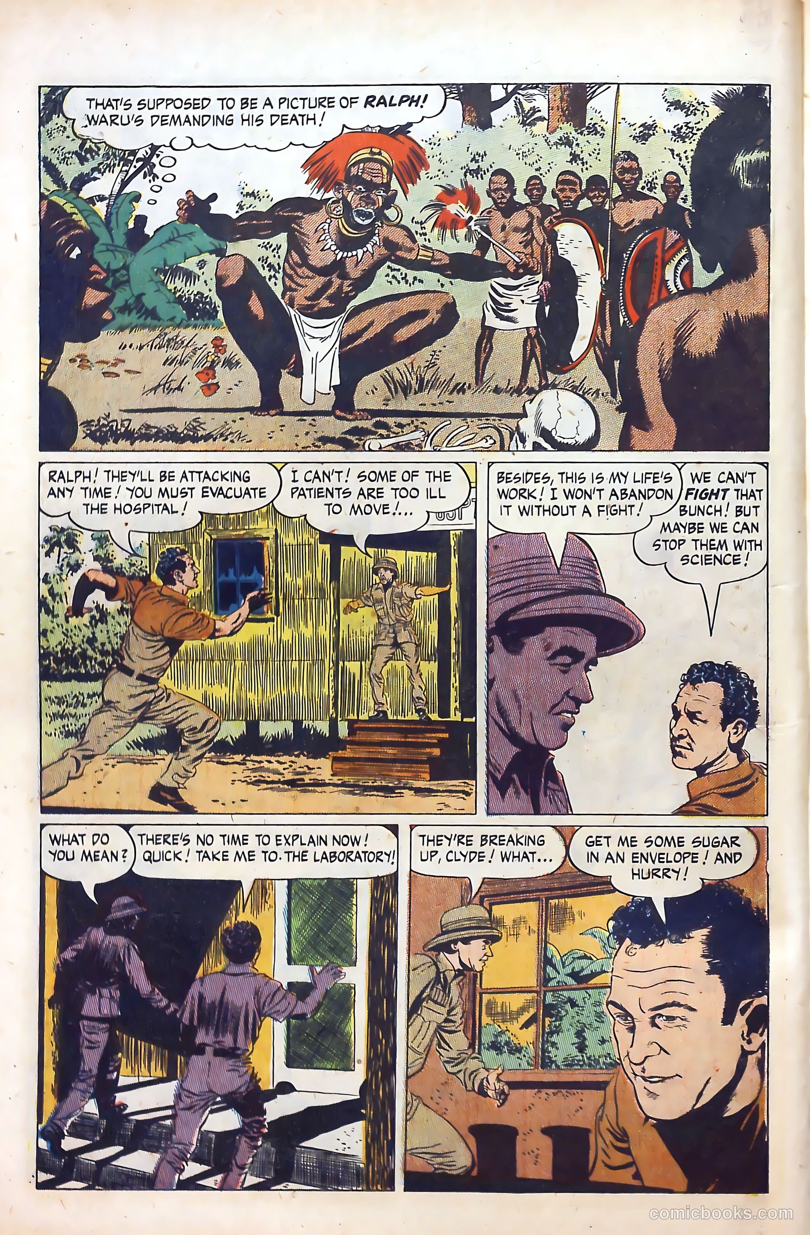 Clyde Beatty Comics #1 — page 32 of 84