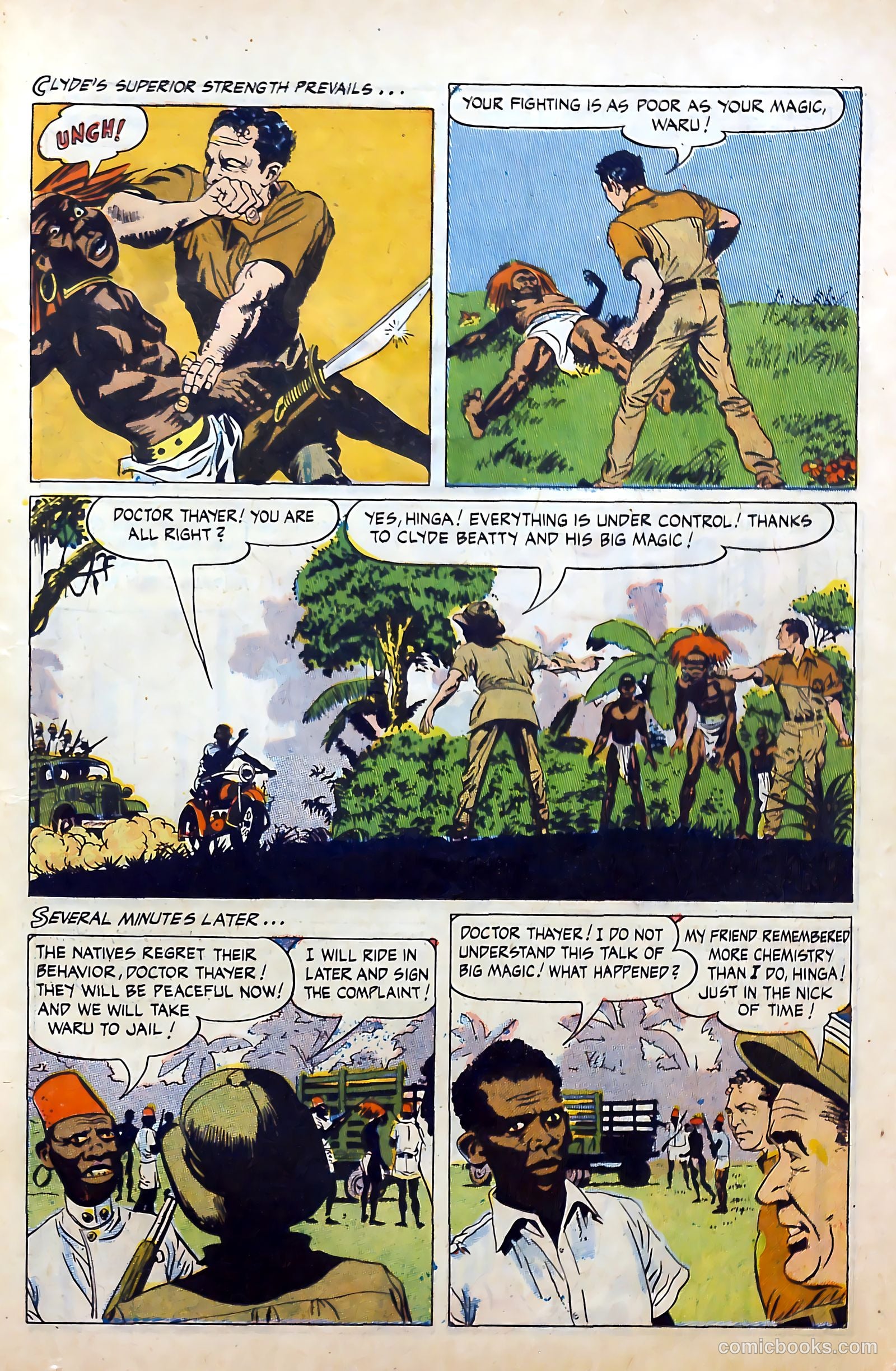 Clyde Beatty Comics #1 — page 37 of 84