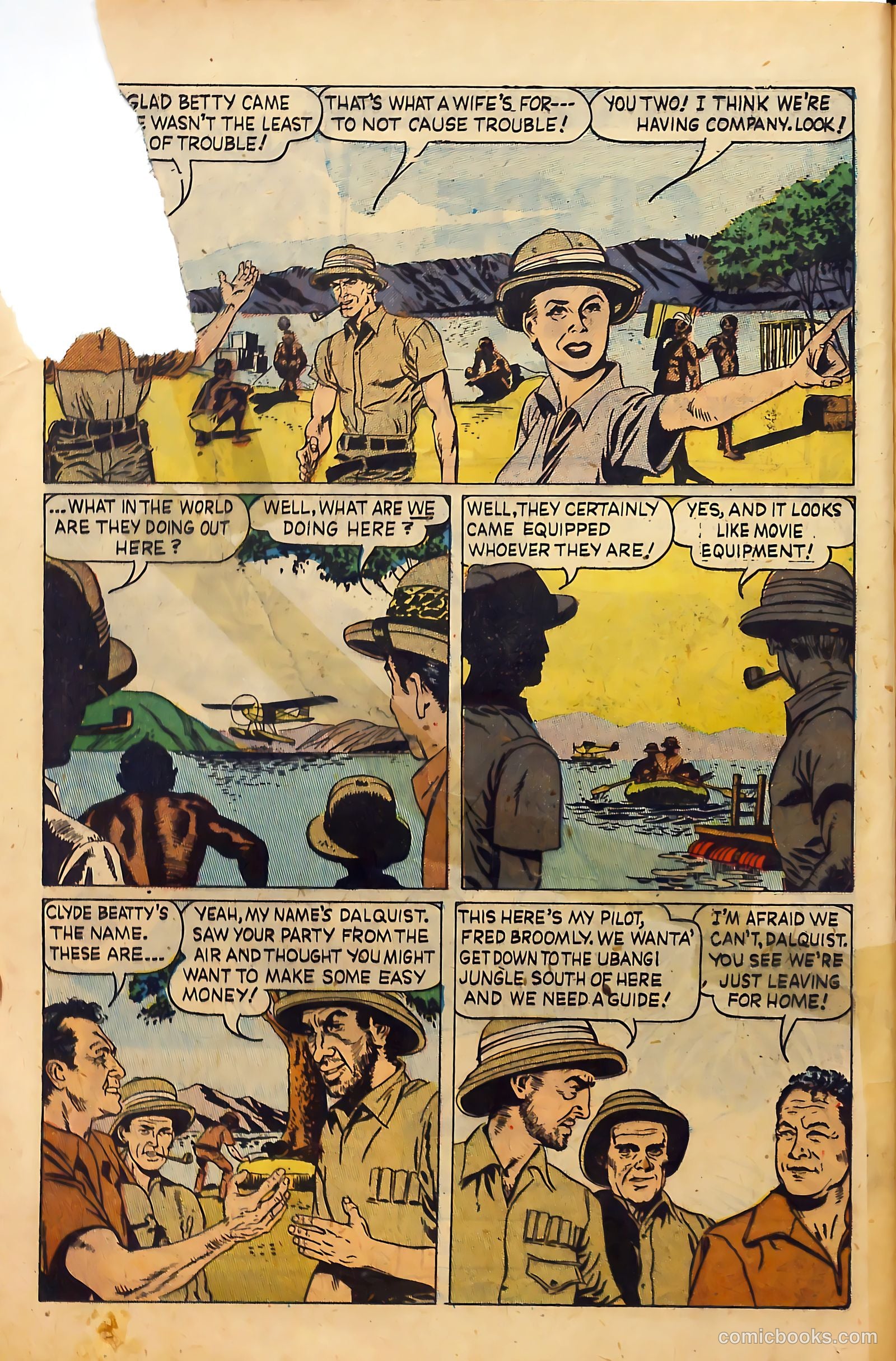 Clyde Beatty Comics #1 — page 60 of 84