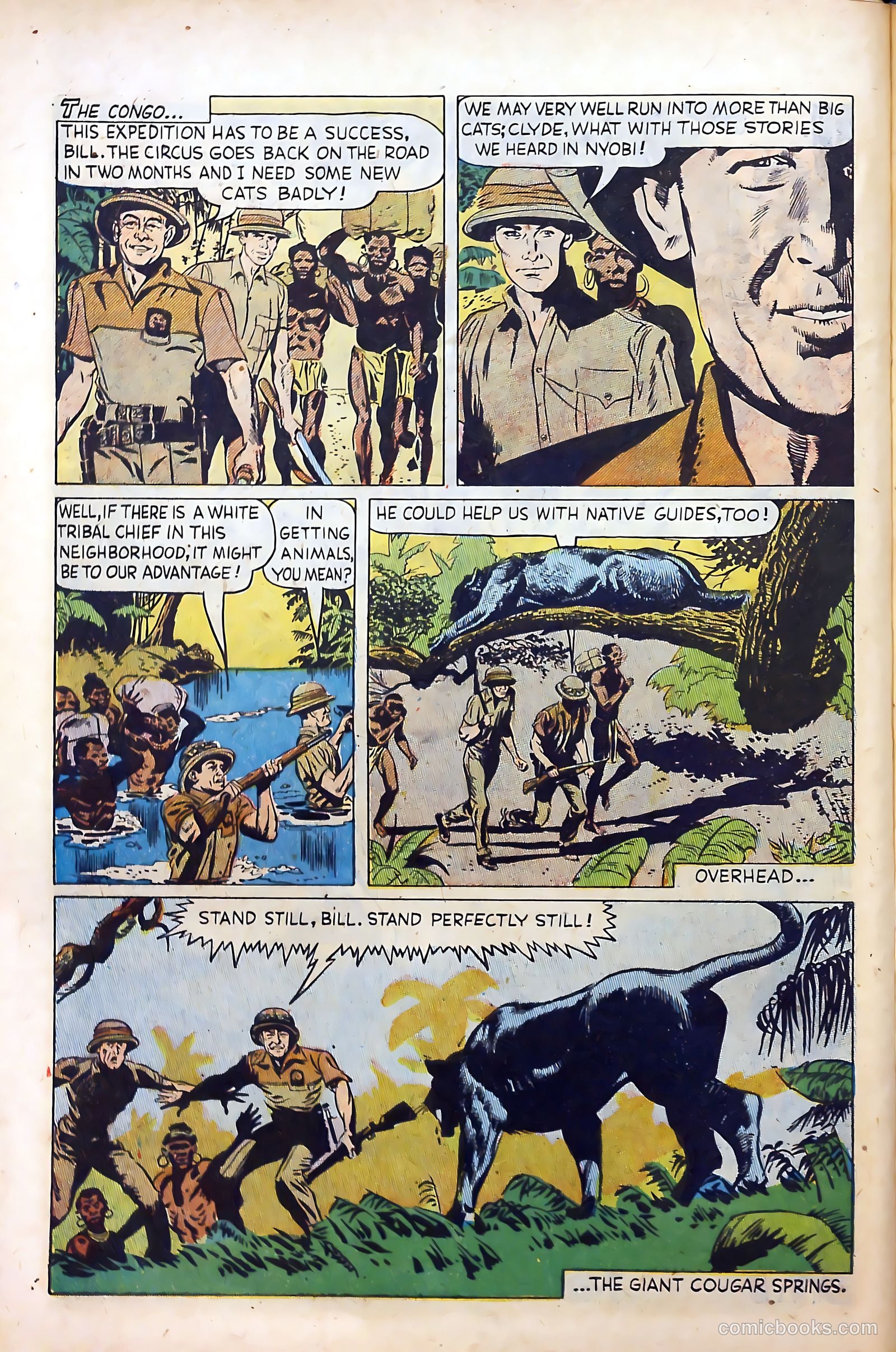 Clyde Beatty Comics #1 — page 74 of 84
