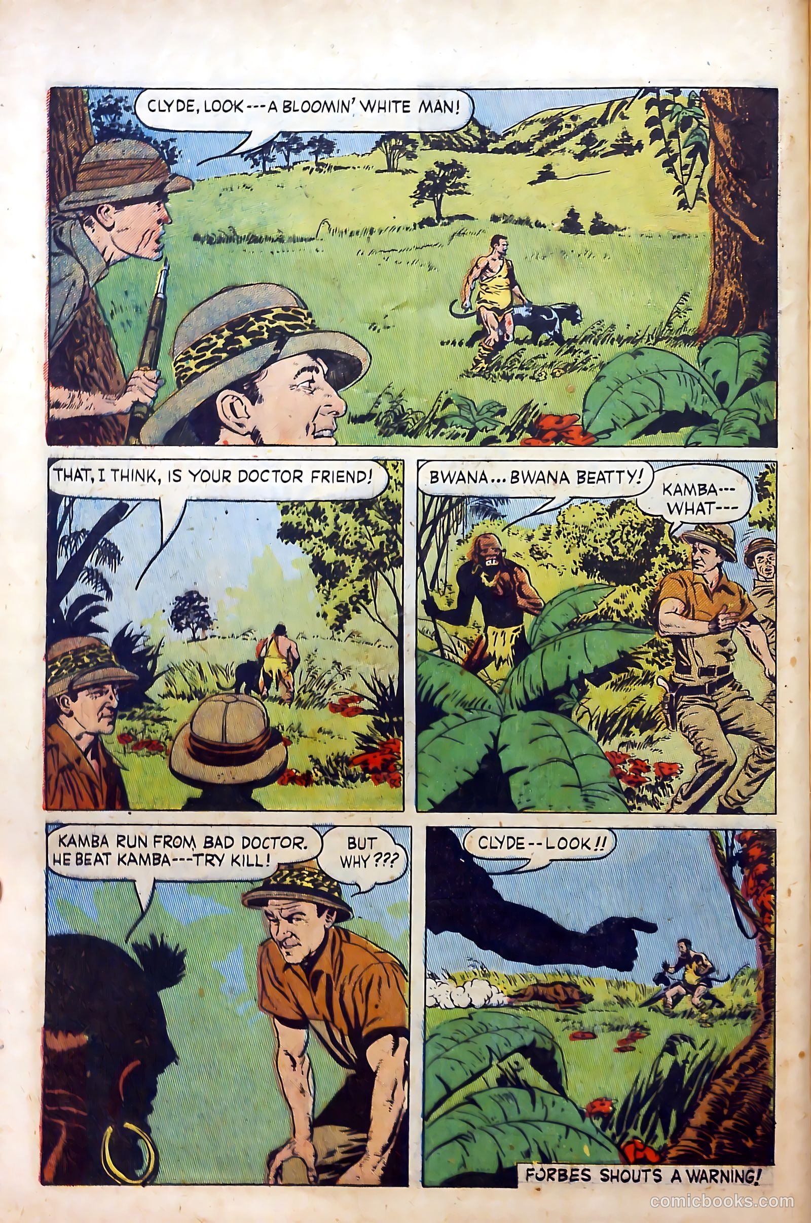 Clyde Beatty Comics #1 — page 76 of 84