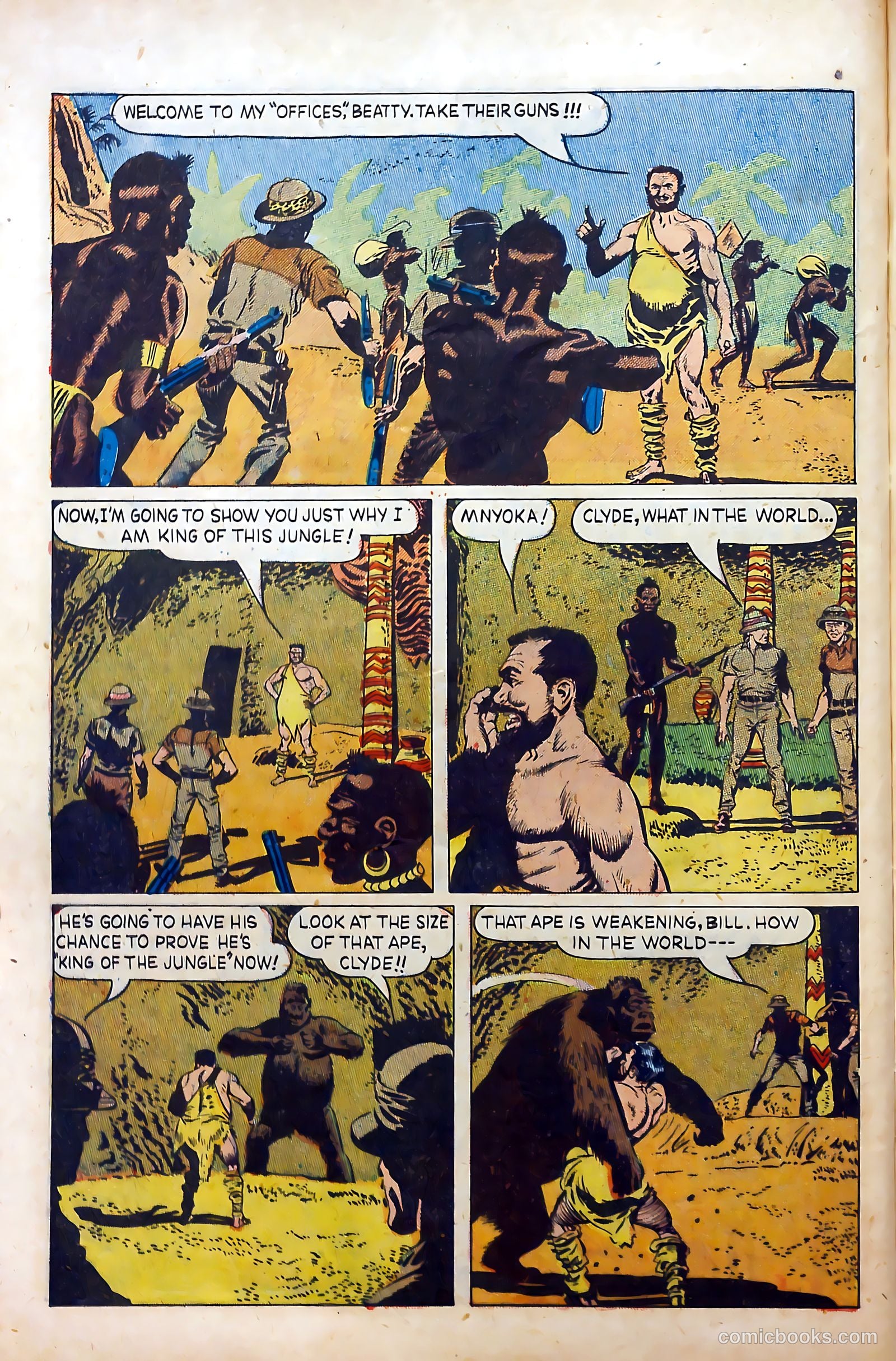Clyde Beatty Comics #1 — page 78 of 84
