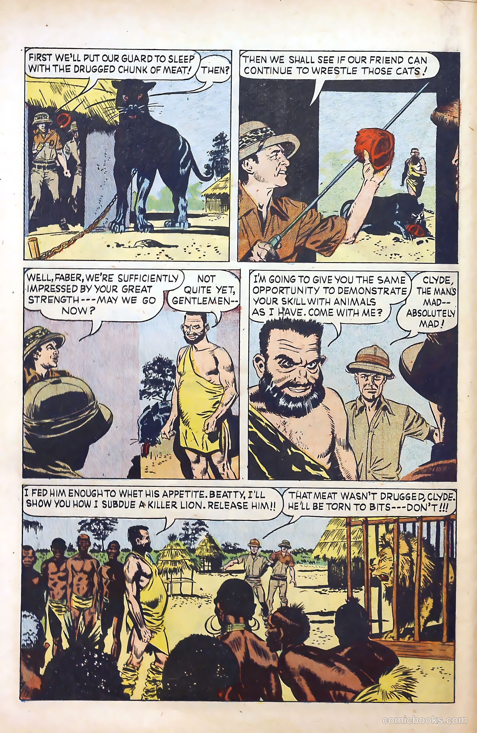 Clyde Beatty Comics #1 — page 80 of 84