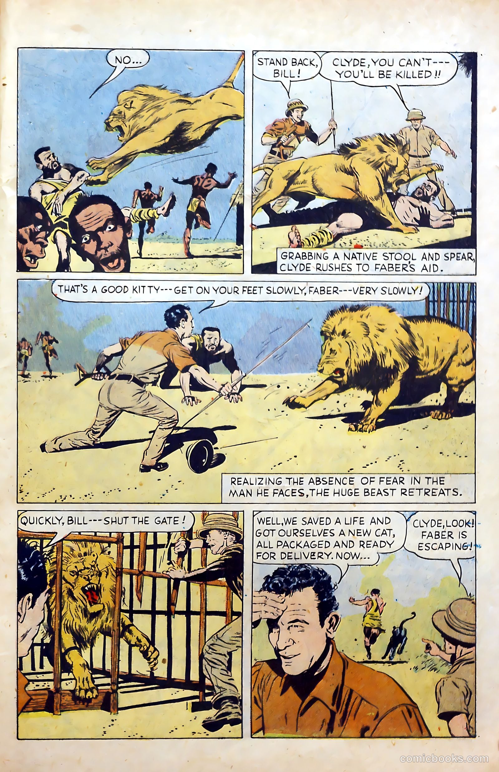 Clyde Beatty Comics #1 — page 81 of 84