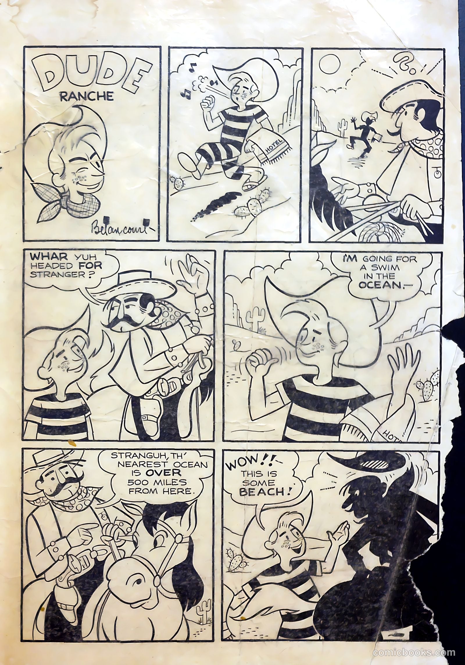 Clyde Beatty Comics #1 — page 83 of 84